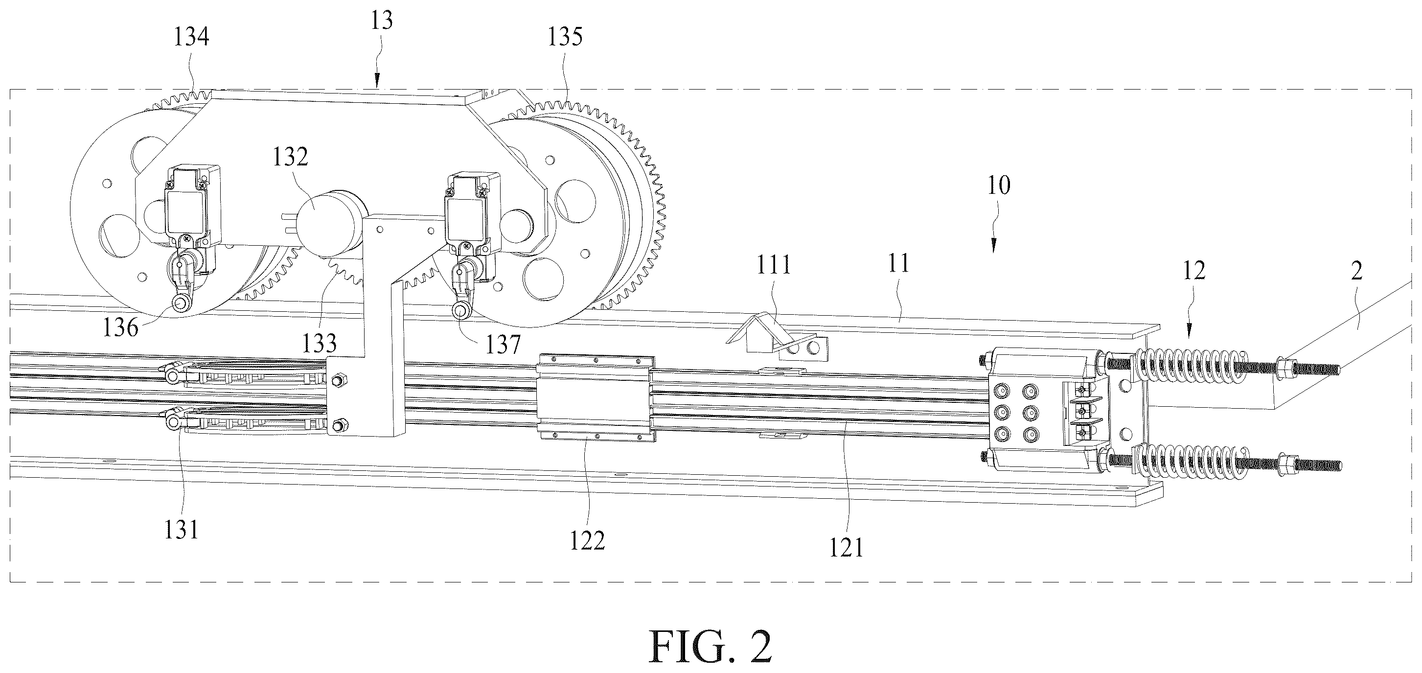 Patent US12496623 Figure 2 – Machine for cleaning solar panels