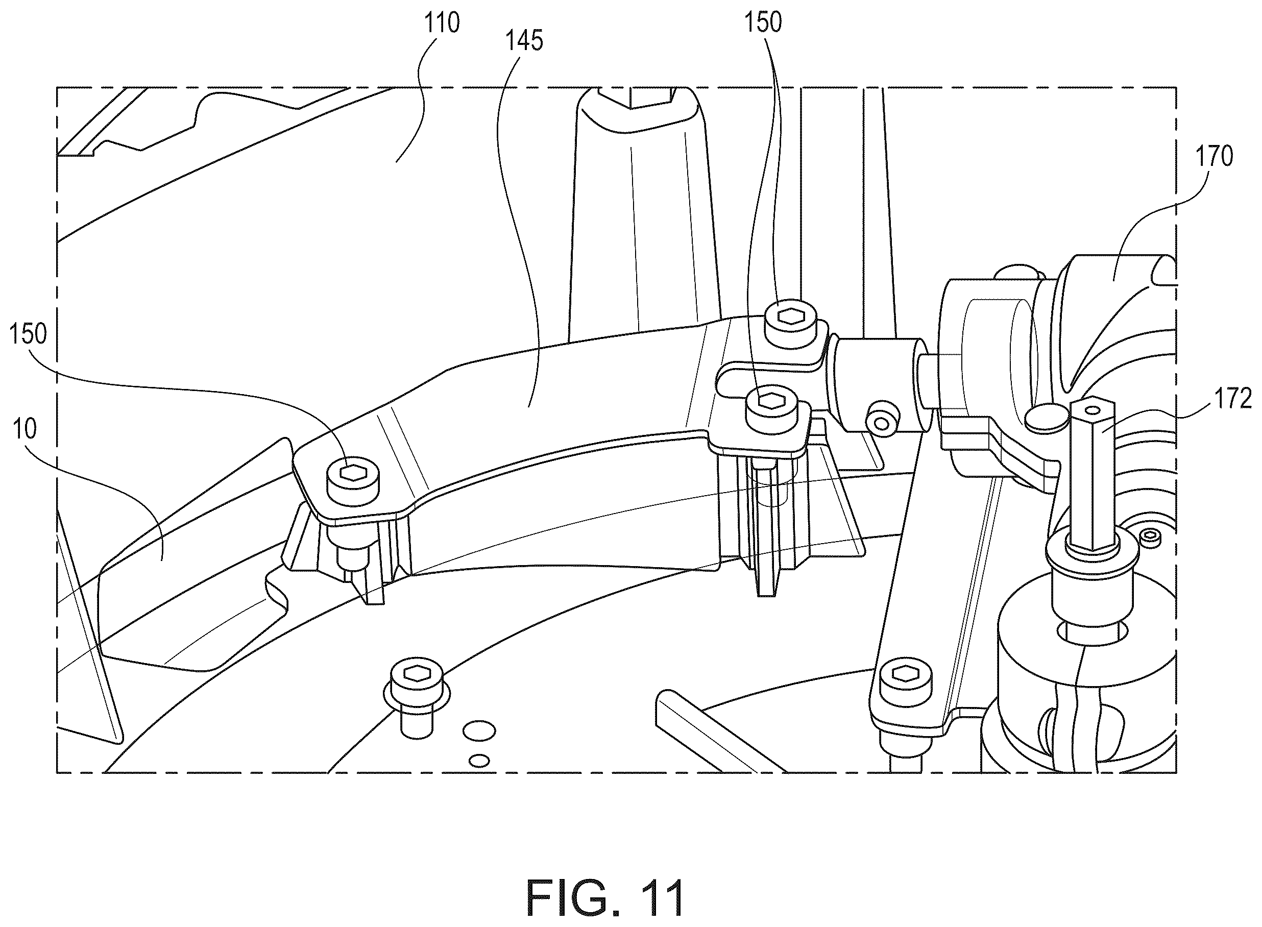 Patent US12496624 Figure 10 – Torque limiter for powered drain cleaner