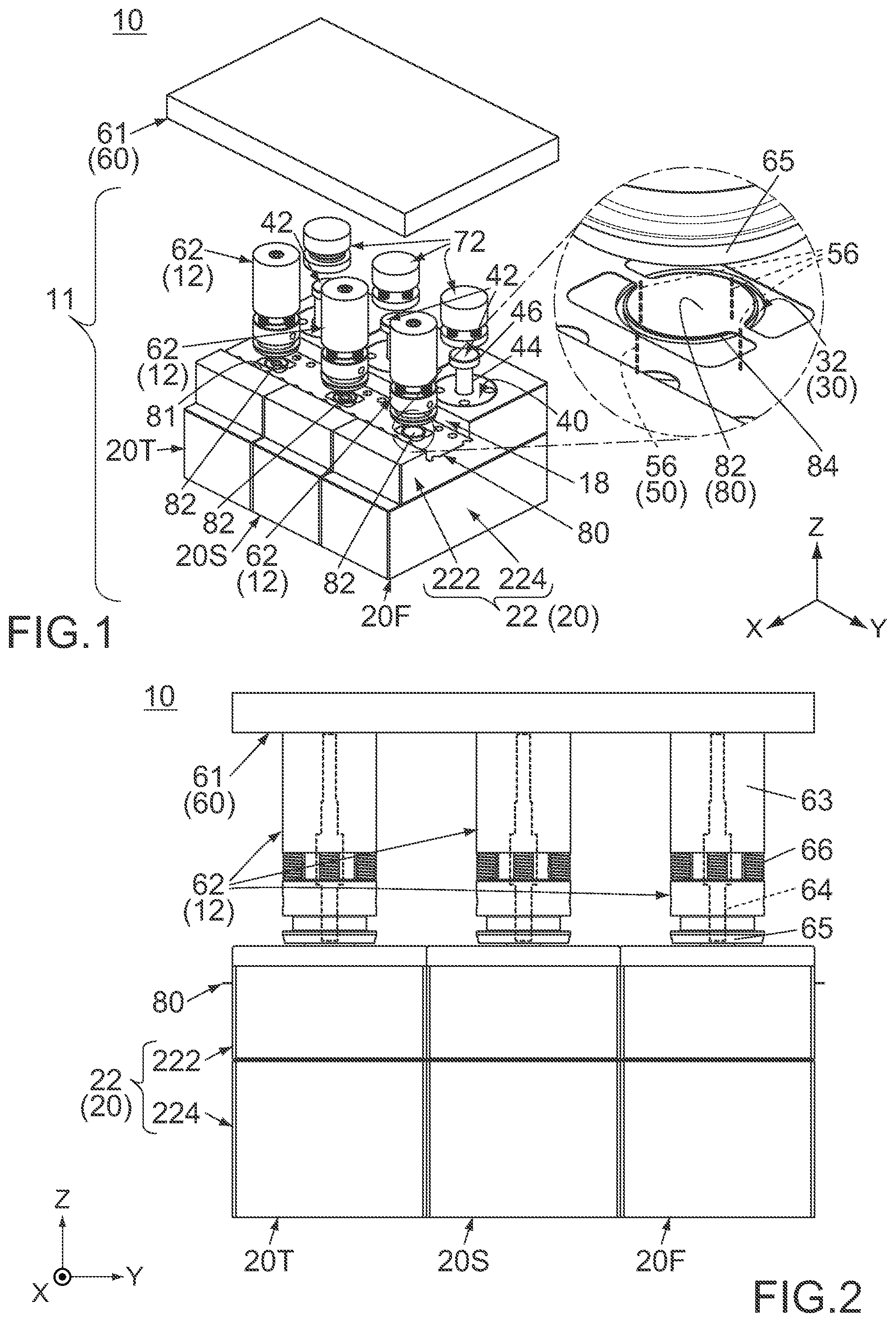 Patent US12496628 — Workpiece processing apparatus — Figure 1