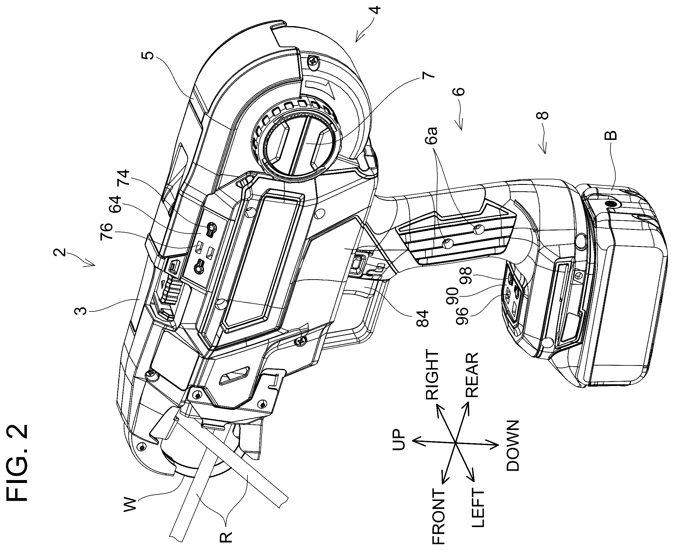 Patent US12496630 Figure 2 – Rebar tying robot