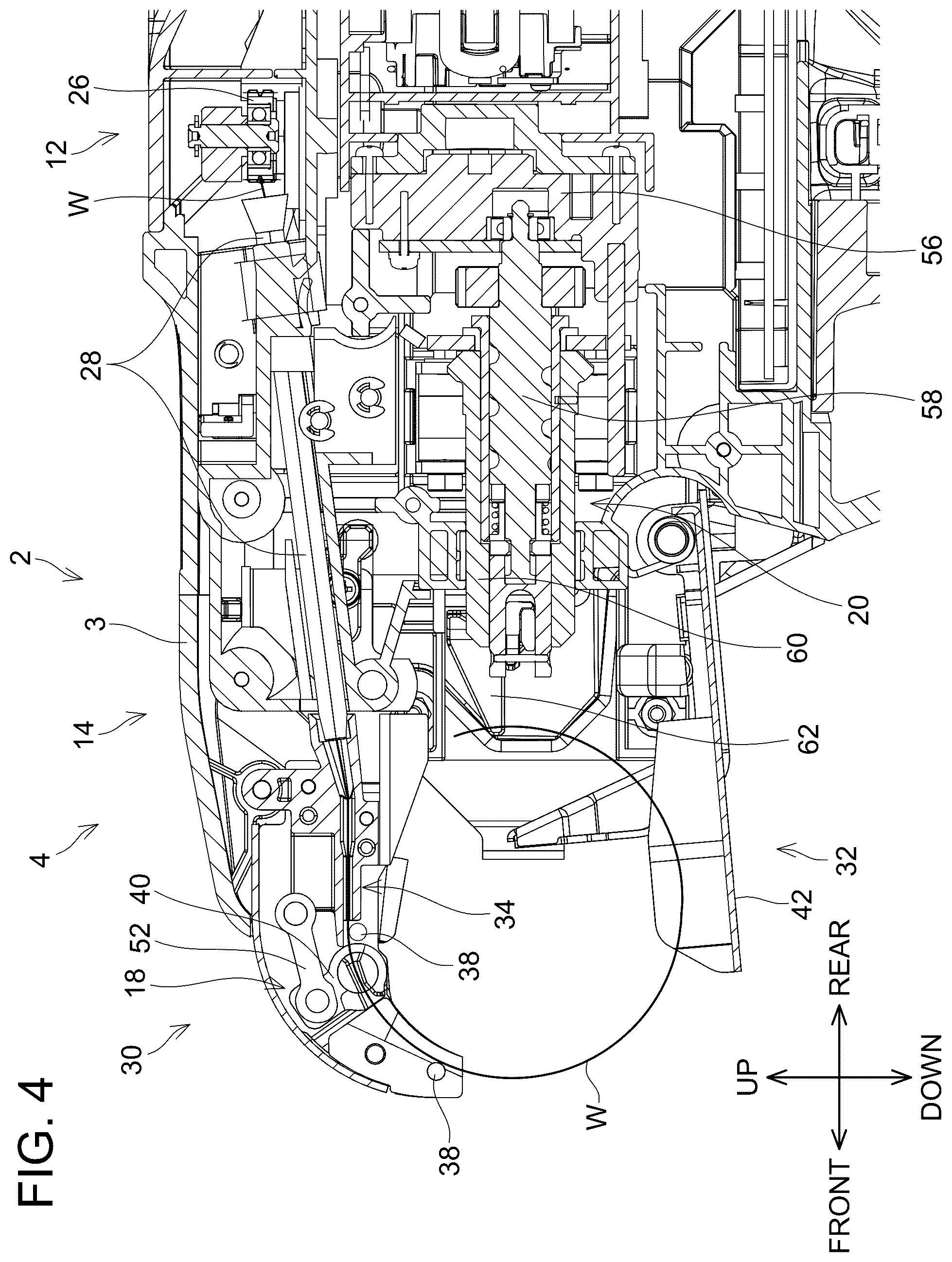 Patent US12496630 Figure 4 – Rebar tying robot