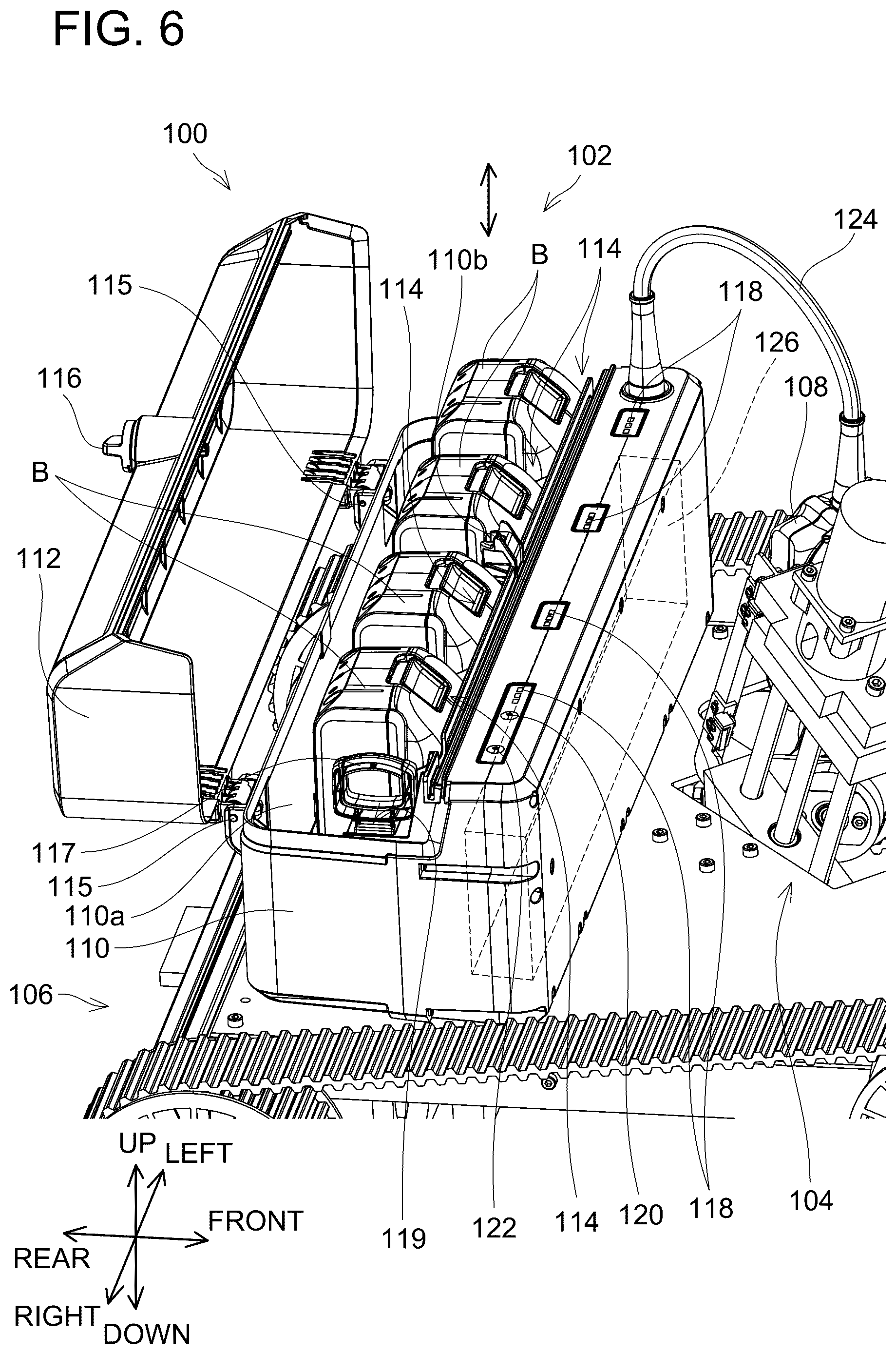 Patent US12496630 Figure 6 – Rebar tying robot