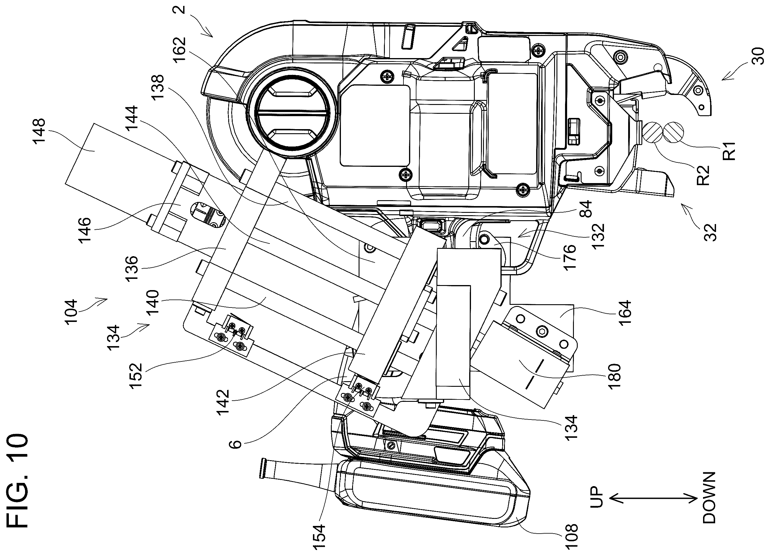 Patent US12496630 Figure 10 – Rebar tying robot