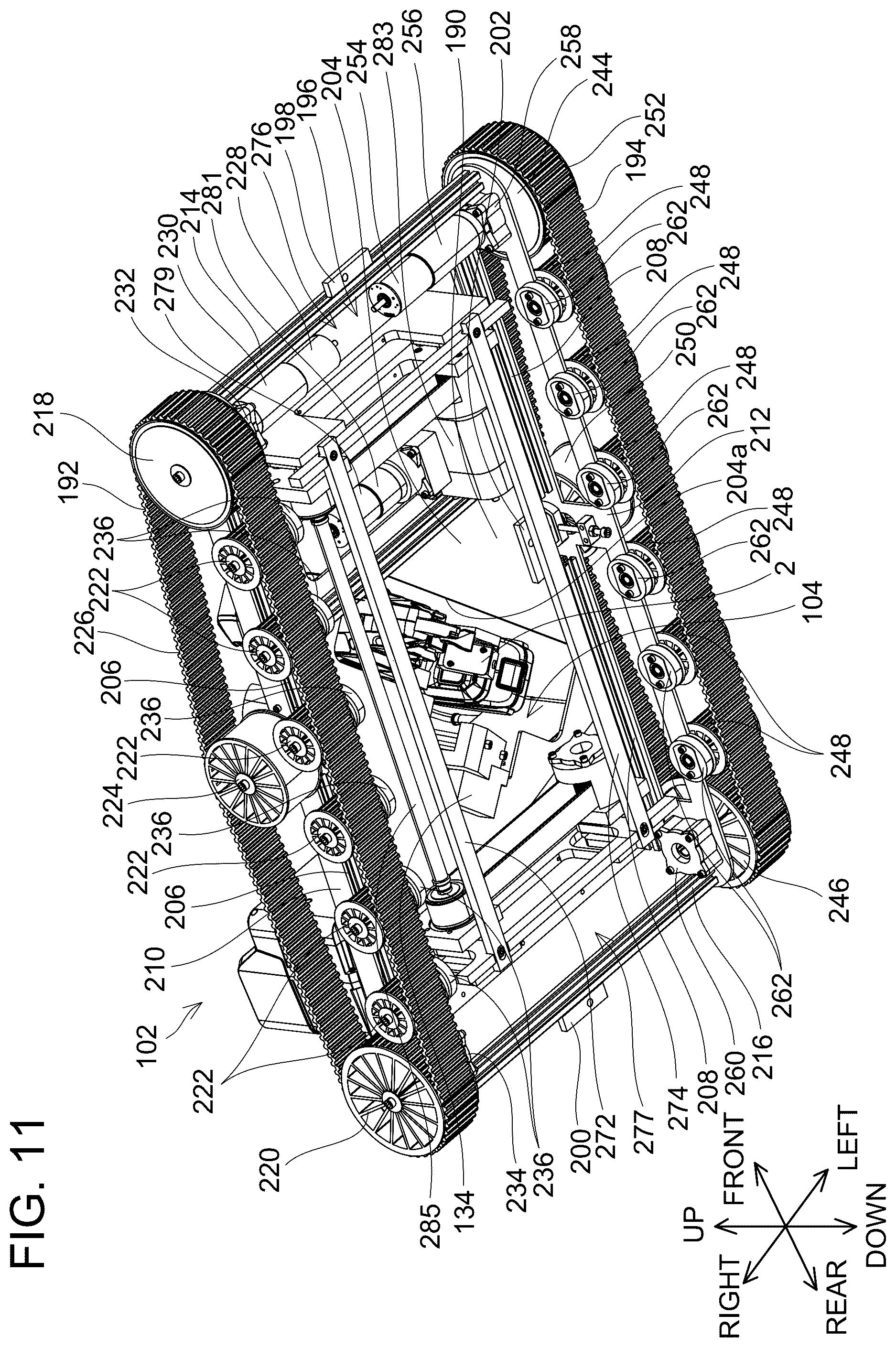 Patent US12496630 Figure 11 – Rebar tying robot