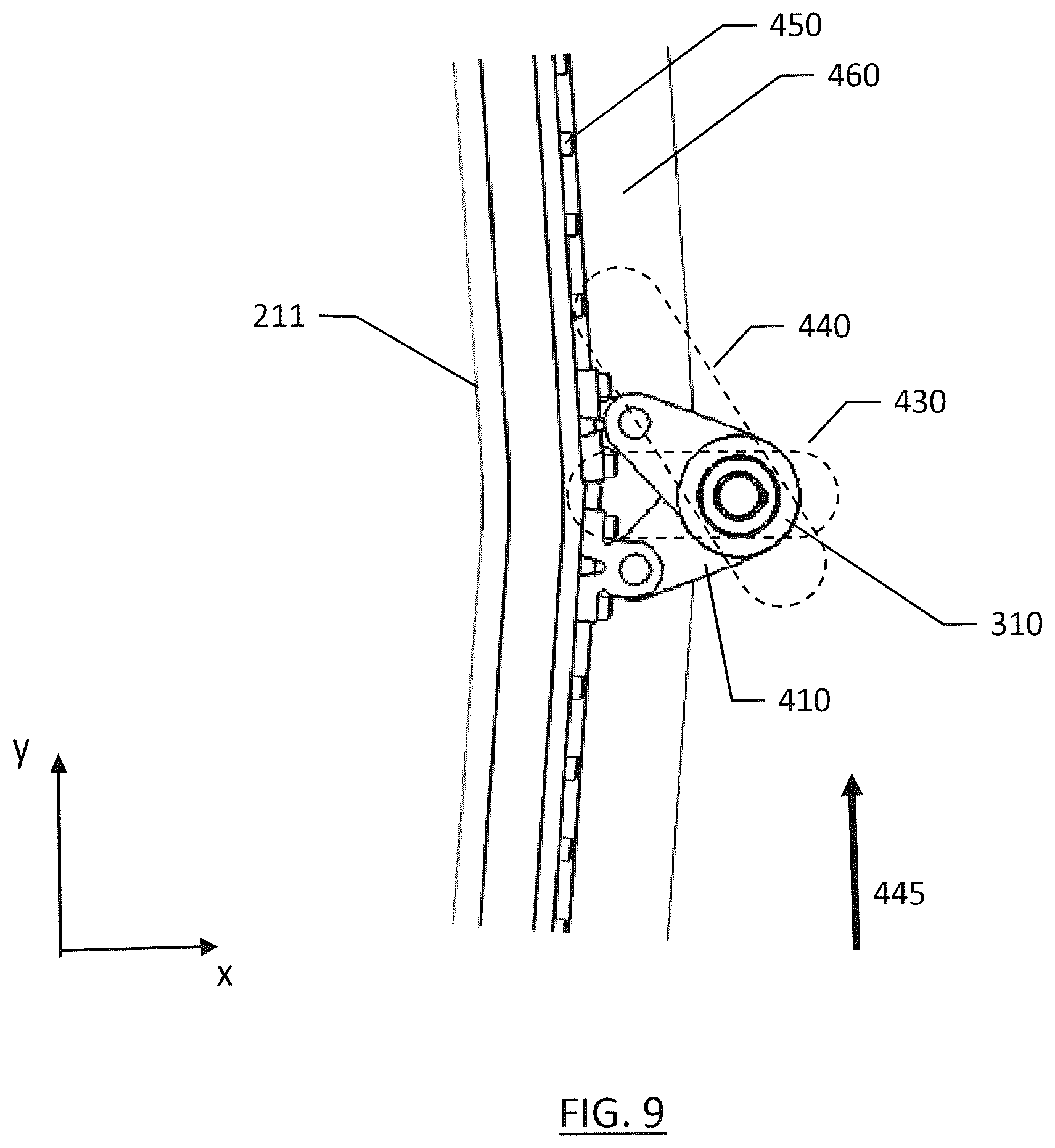 Patent US12496631 Figure 9 – Dynamic mold shape control for direct chill casting