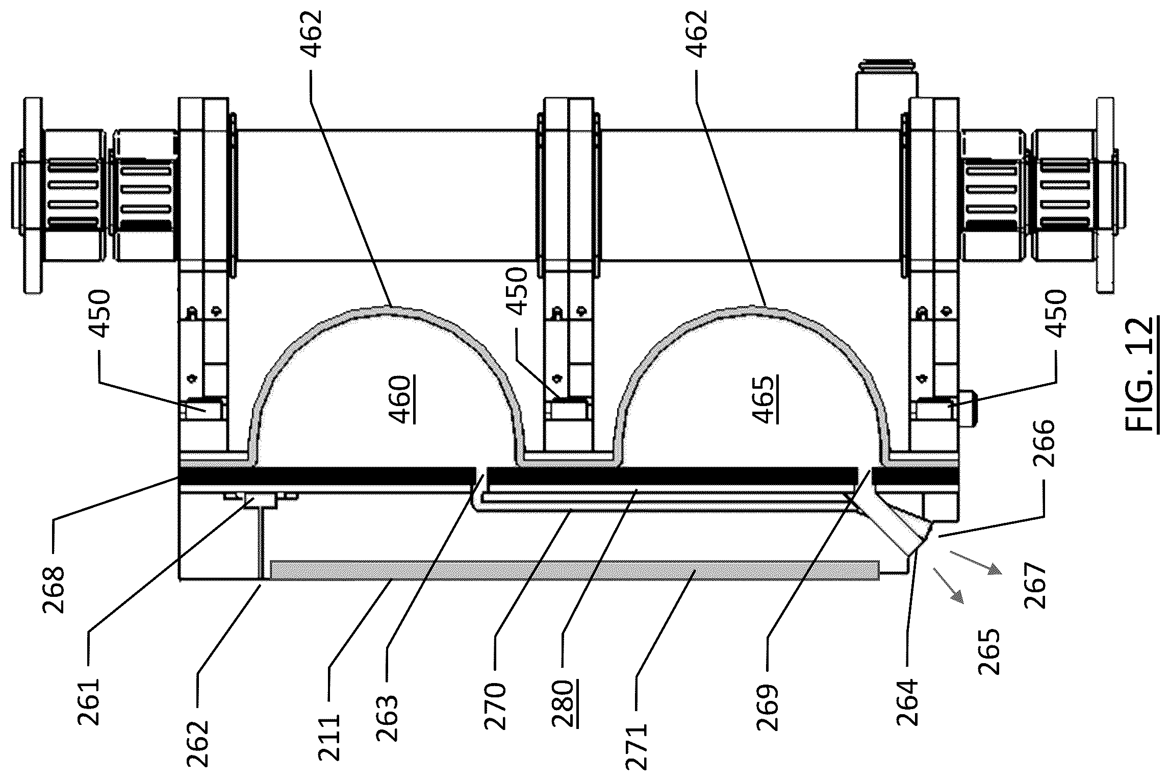 Patent US12496631 Figure 12 – Dynamic mold shape control for direct chill casting