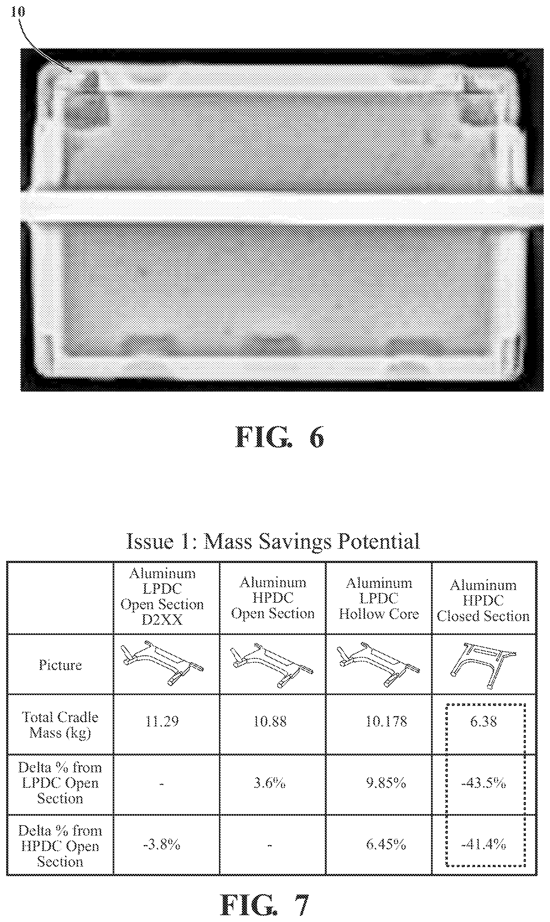 Patent US12496632 Figure 6 – Manufacture of hollow core high pressure vacuum die cast components