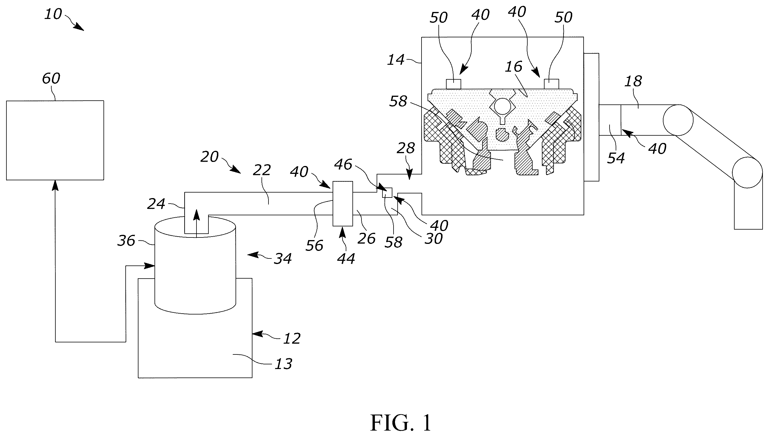 Patent US12496633 Figure 1 – Pump controller for a sand casting system