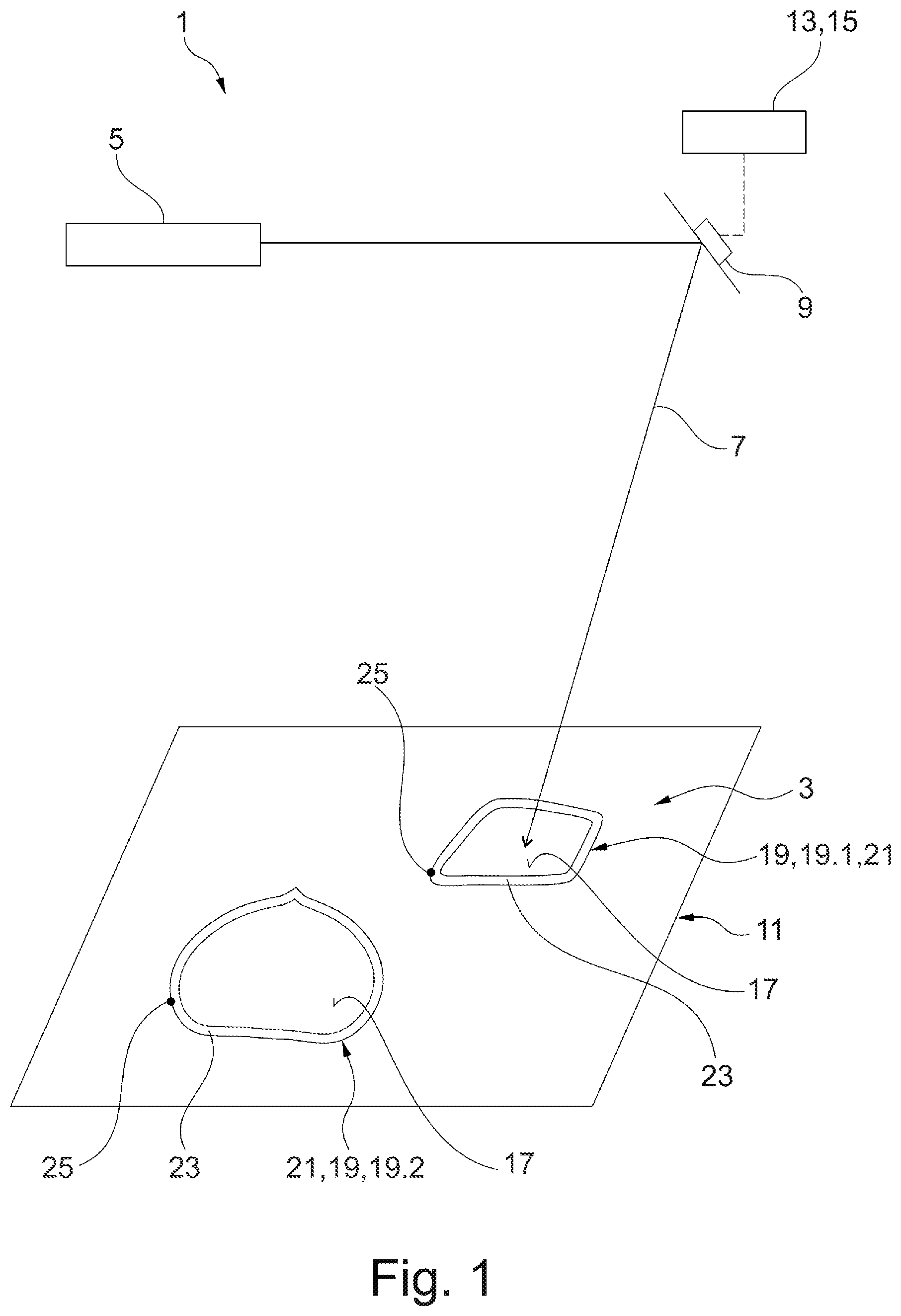 Patent US12496639 Figure 1 – Planning device, manufacturing device, method and computer program product for the additive manufacture of components from a powder material
