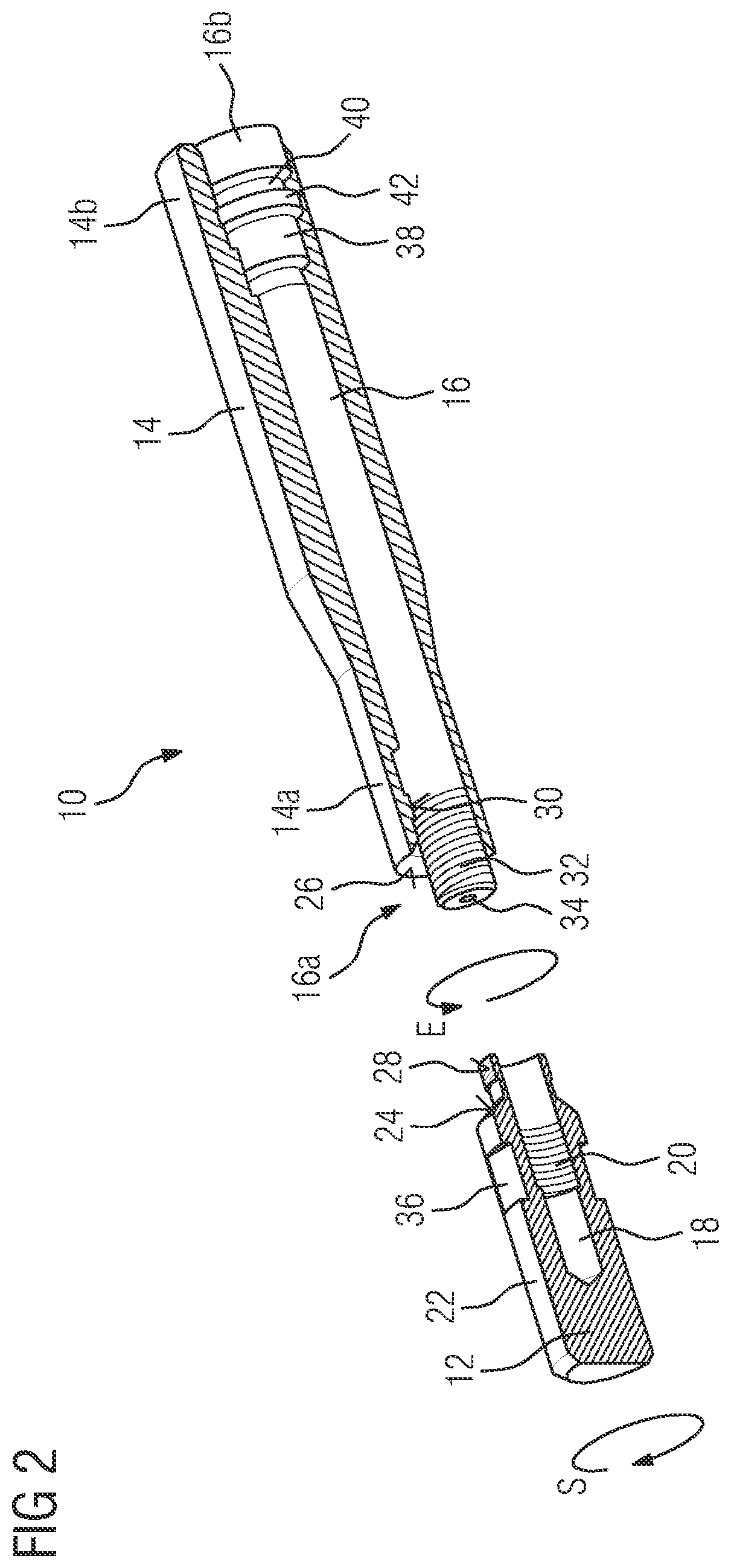 Patent US12496640 Figure 2 – Multi-part modular tool