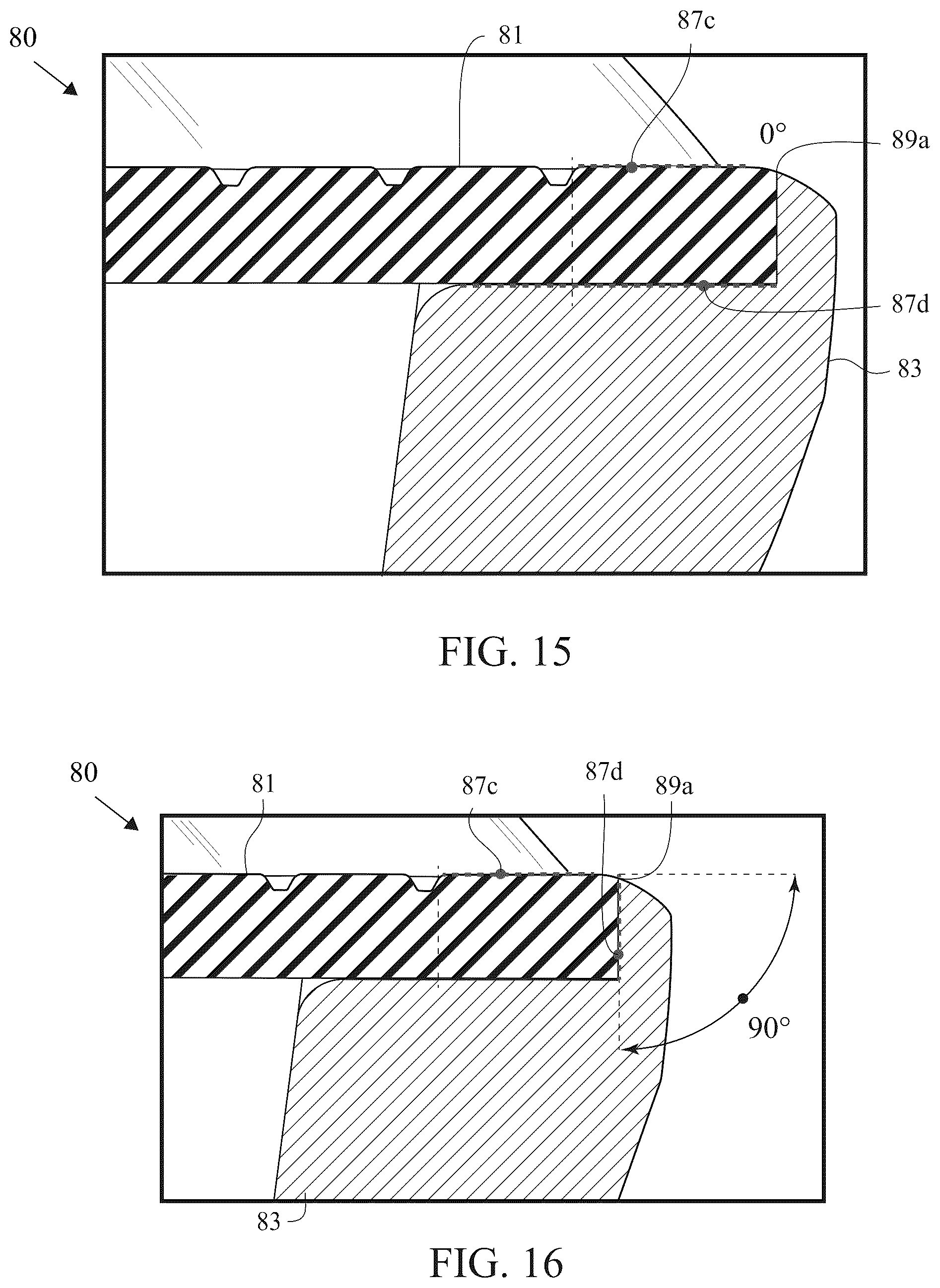 Patent US12496646 Figure 15 – Golf club head with miter joint for brazing