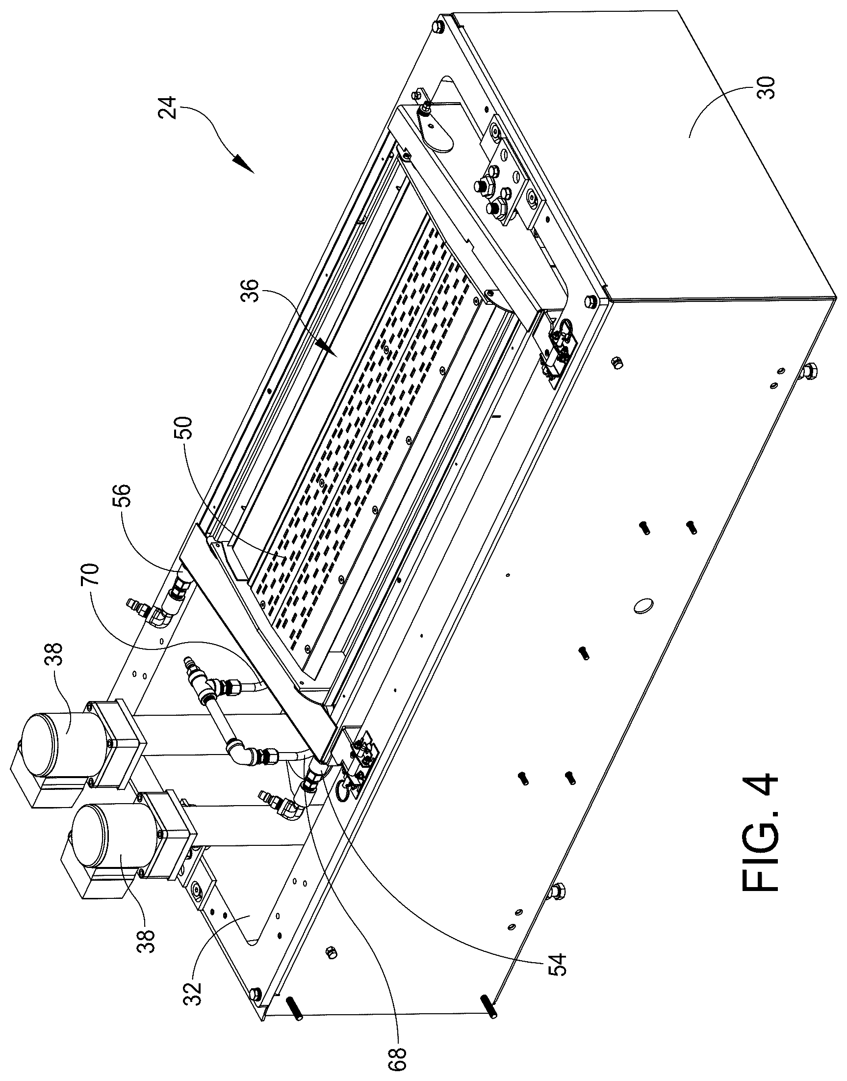 Patent US12496647 Figure 4 – Optimization of nitrogen diffusers for dross reduction in a wavesolder machine