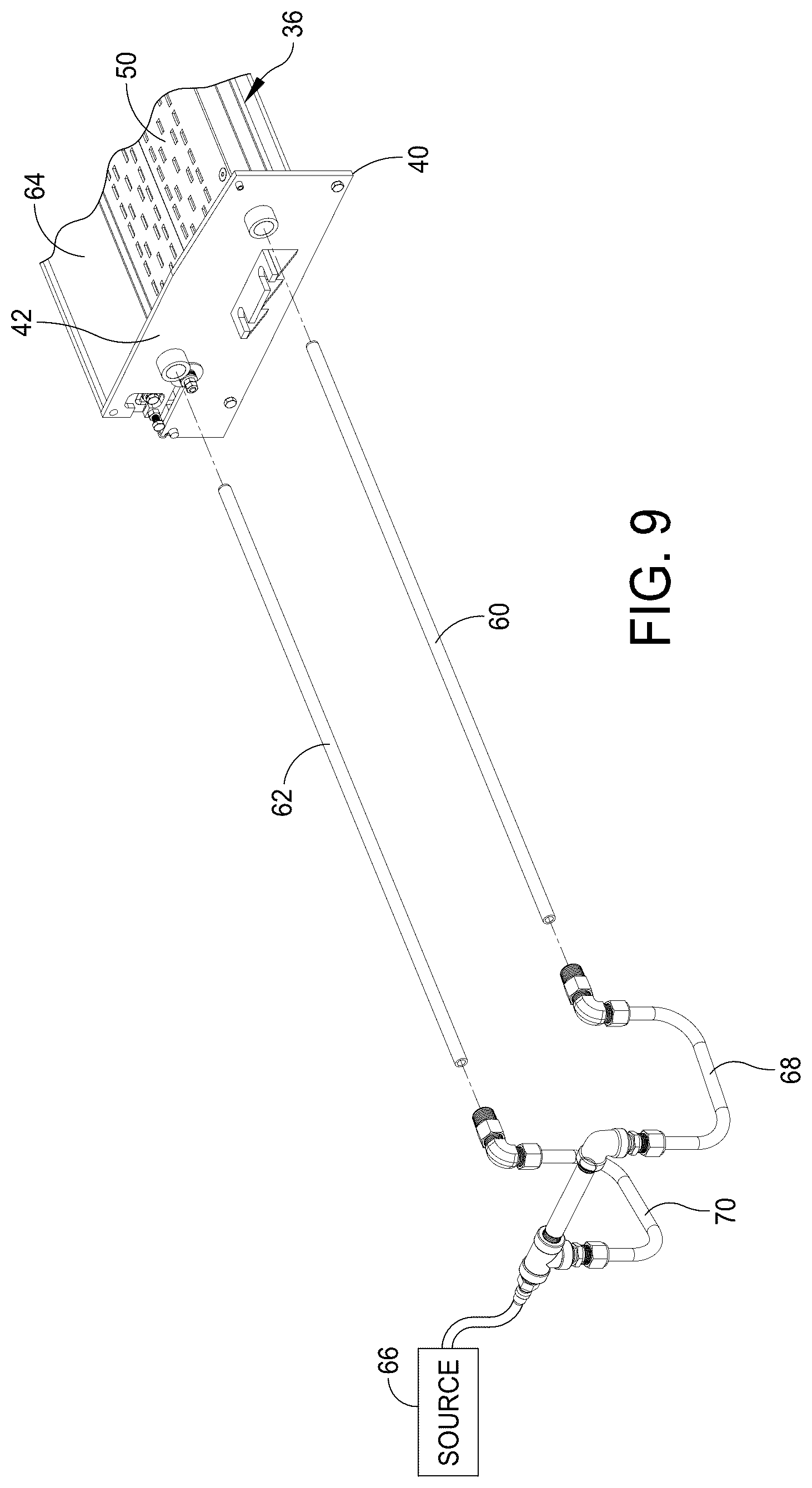 Patent US12496647 Figure 9 – Optimization of nitrogen diffusers for dross reduction in a wavesolder machine