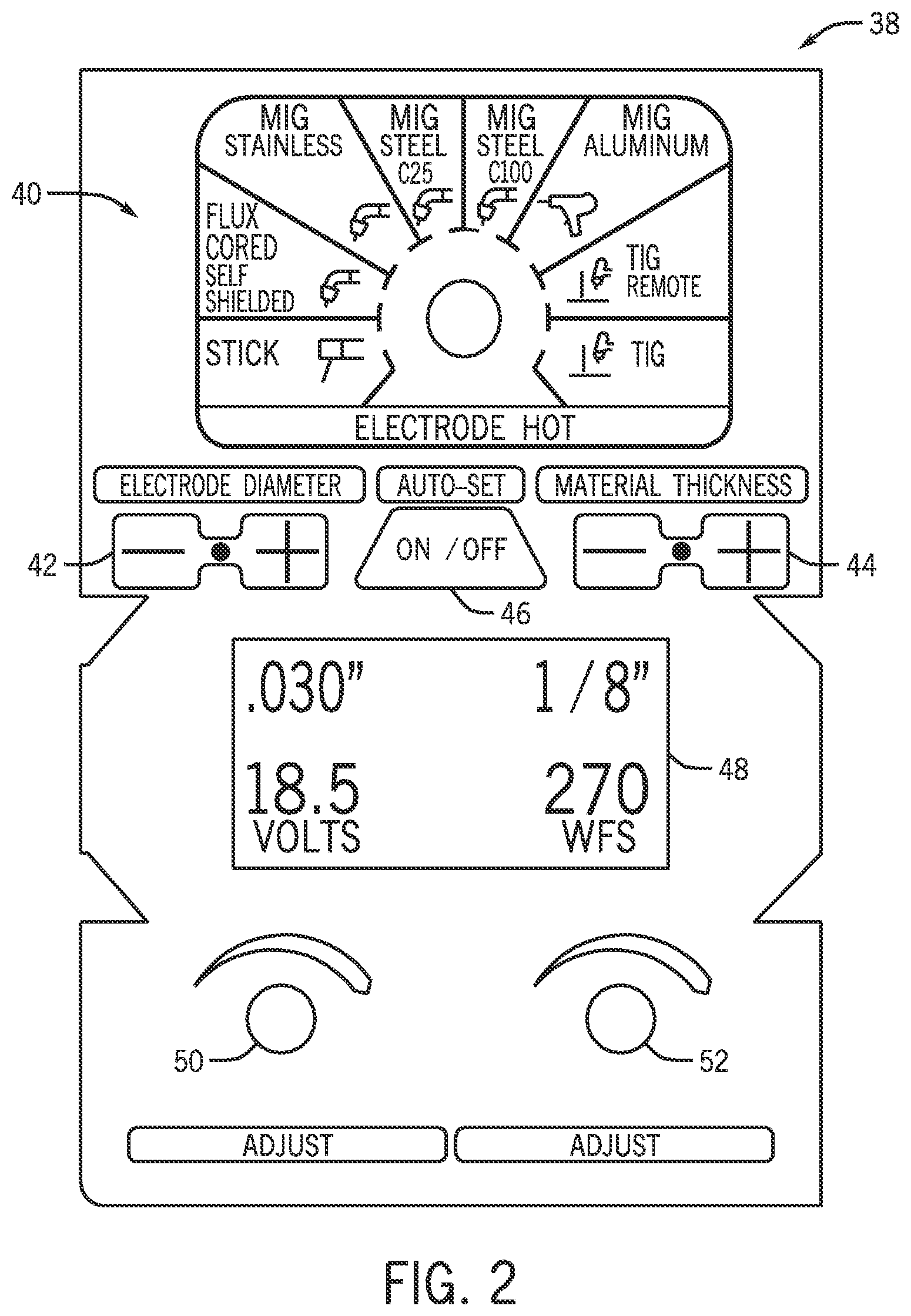 Patent US12496650 Figure 2 – Method for setting welding parameters