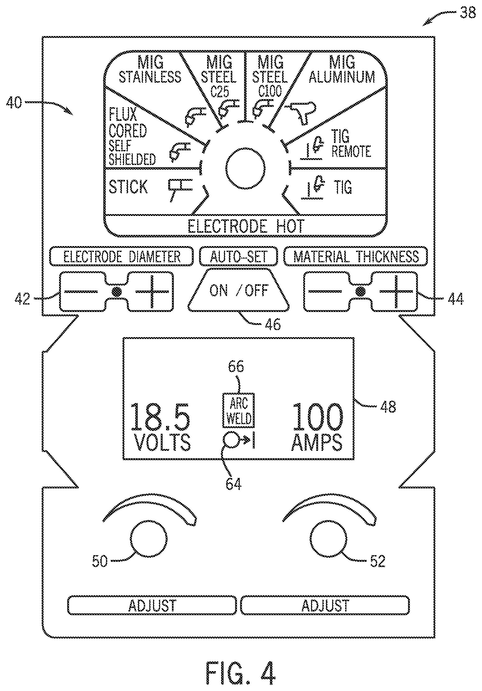 Patent US12496650 Figure 4 – Method for setting welding parameters