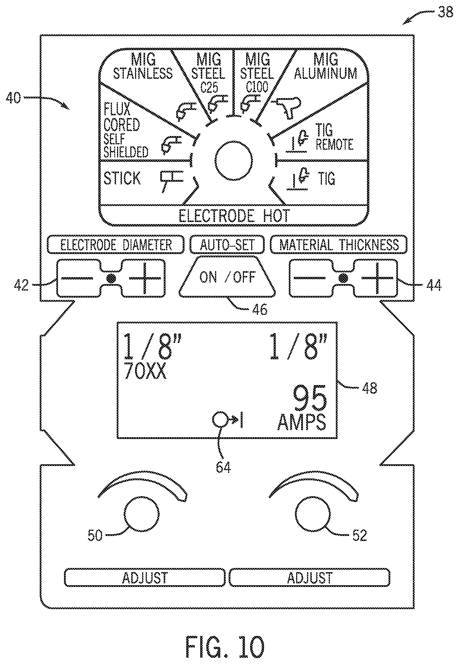Patent US12496650 Figure 10 – Method for setting welding parameters