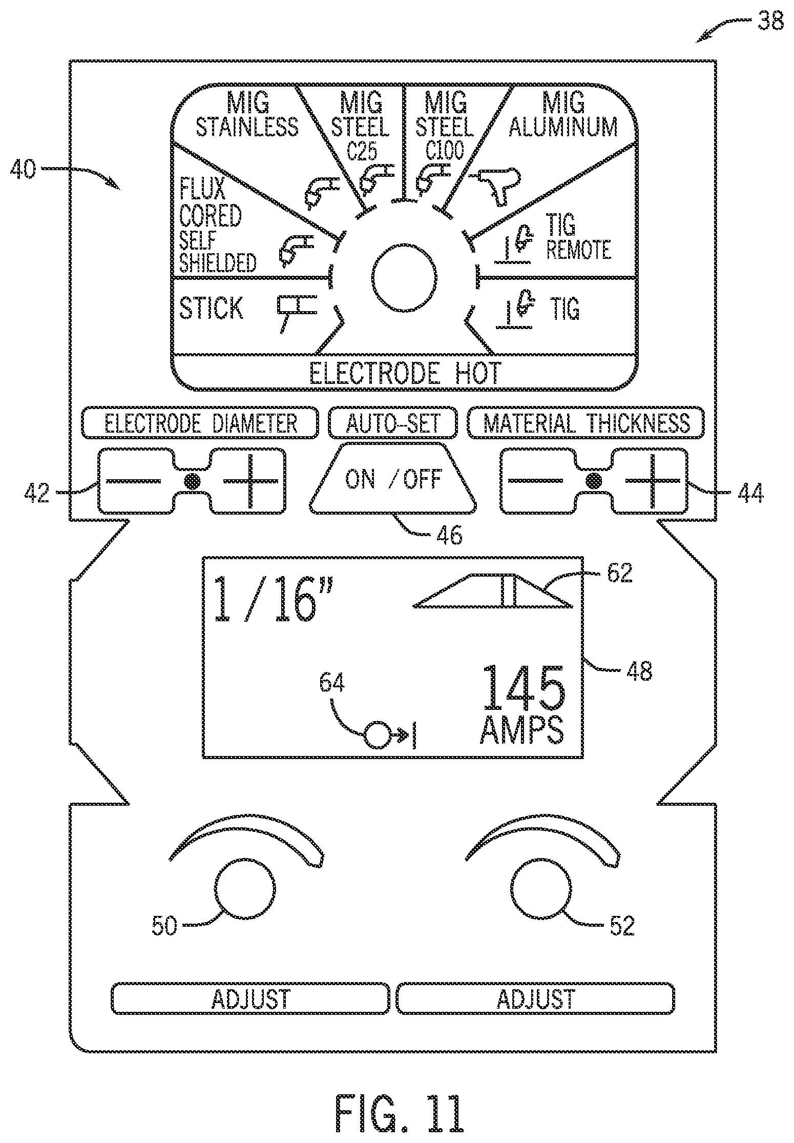 Patent US12496650 Figure 11 – Method for setting welding parameters