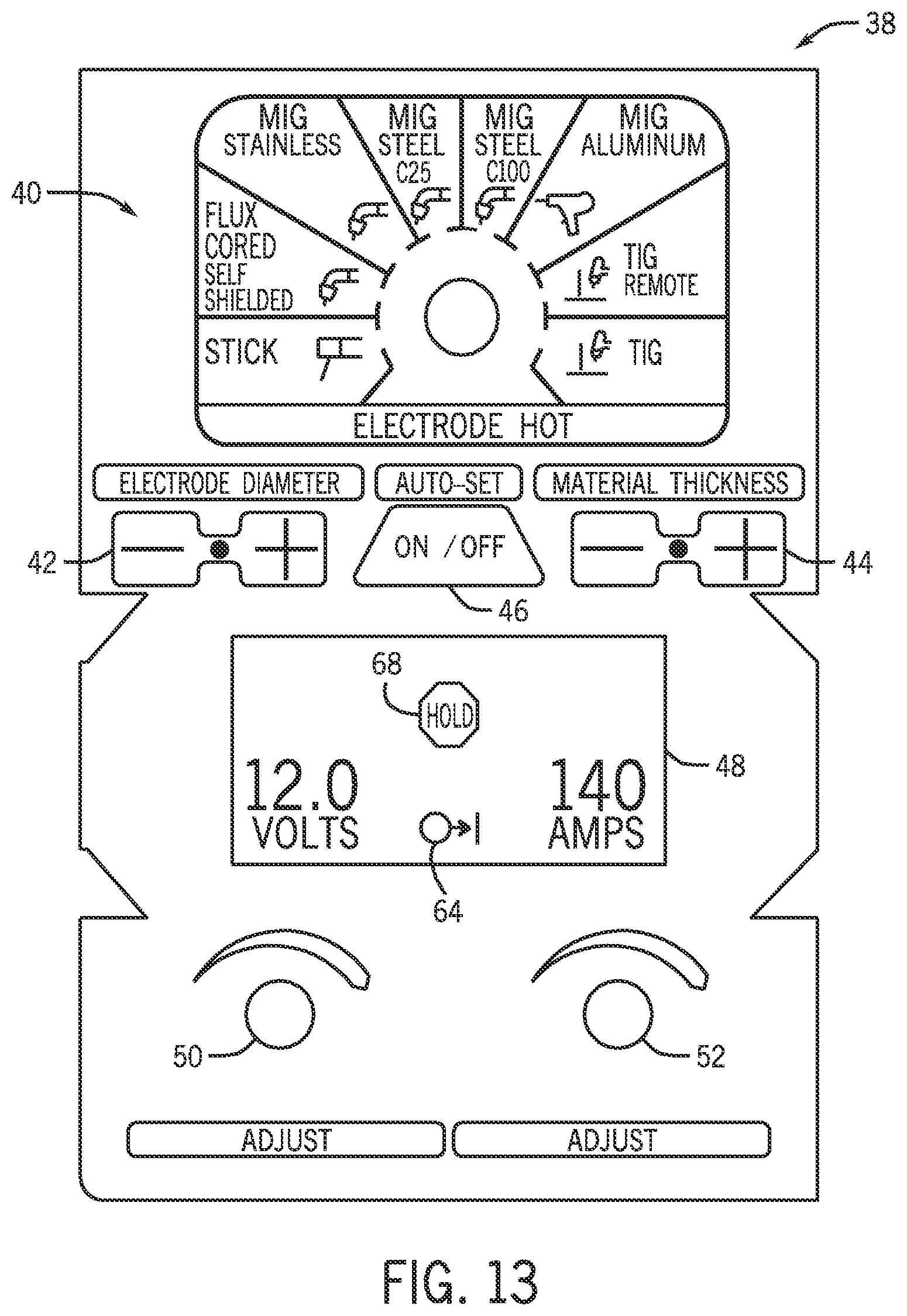 Patent US12496650 Figure 13 – Method for setting welding parameters