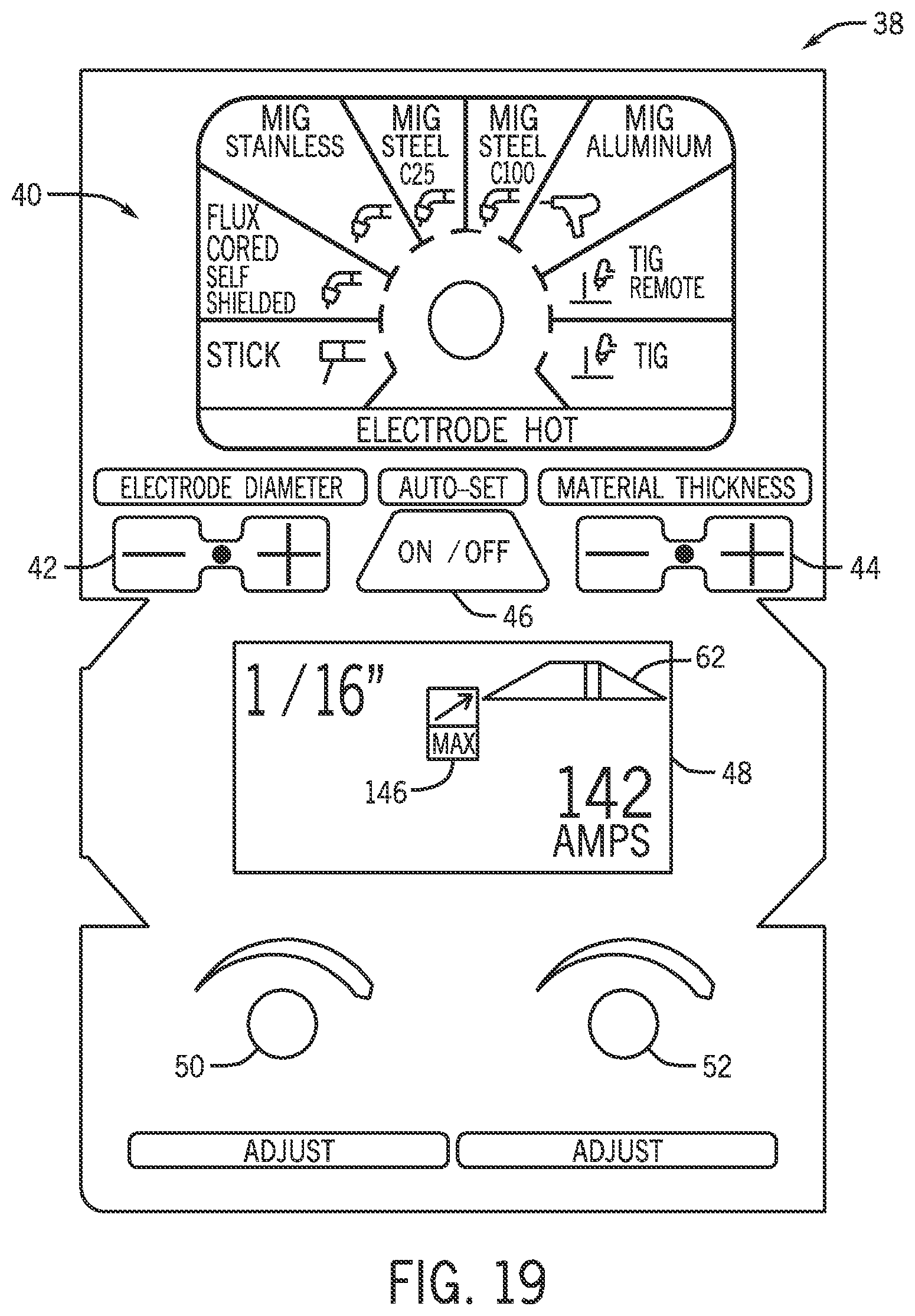 Patent US12496650 Figure 19 – Method for setting welding parameters