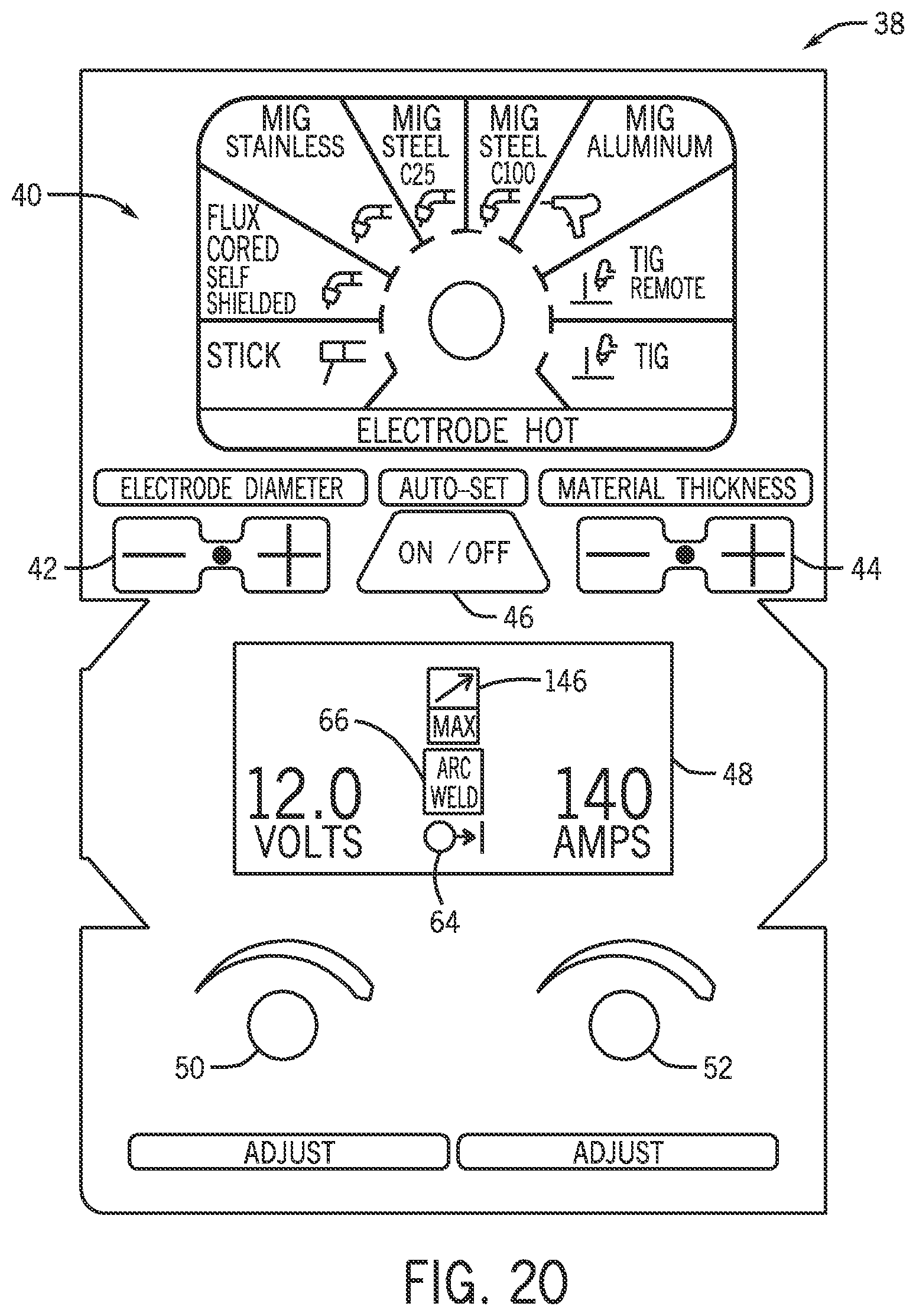 Patent US12496650 Figure 20 – Method for setting welding parameters