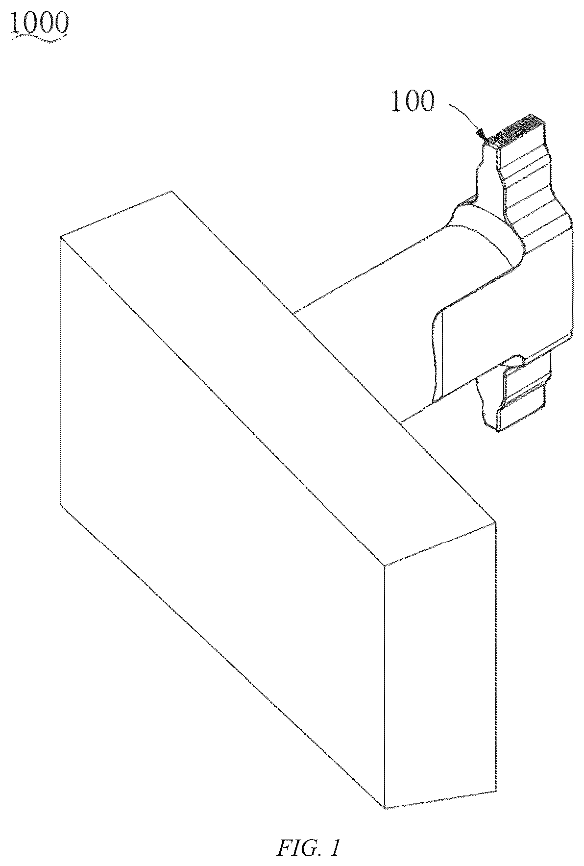 Patent US12496654 Figure 1 – Ultrasonic welding head and welding device