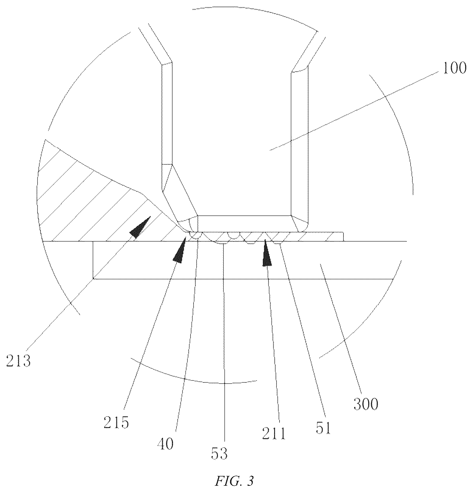 Patent US12496654 Figure 3 – Ultrasonic welding head and welding device