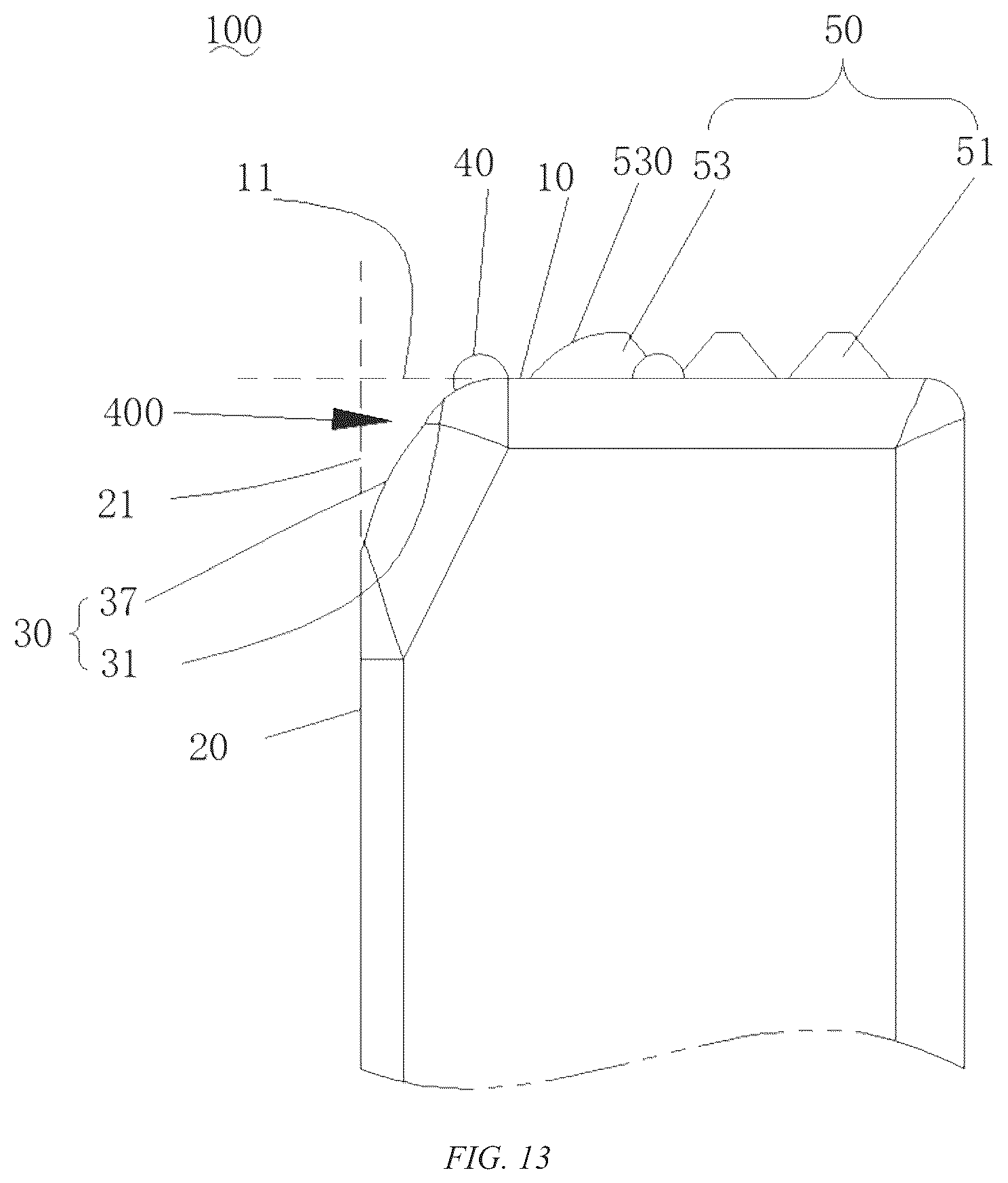 Patent US12496654 Figure 13 – Ultrasonic welding head and welding device