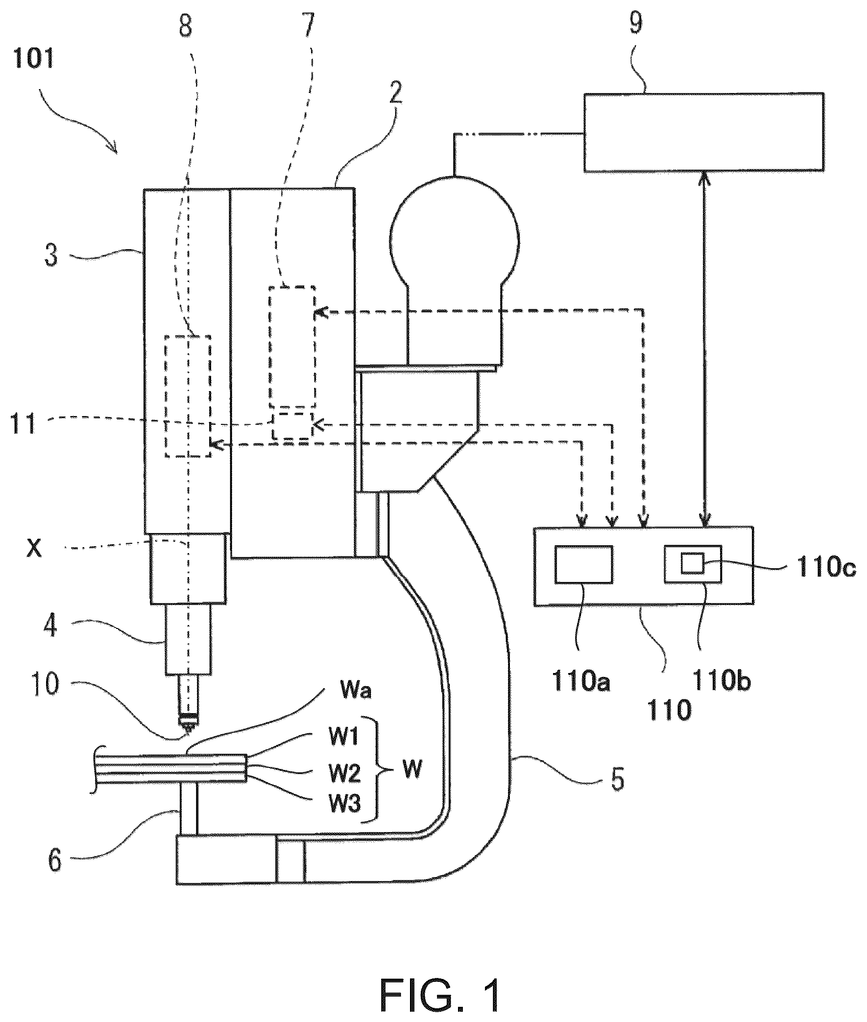 Patent US12496655 Figure 1 – Friction stir joining device, method of operating the same and joint structure