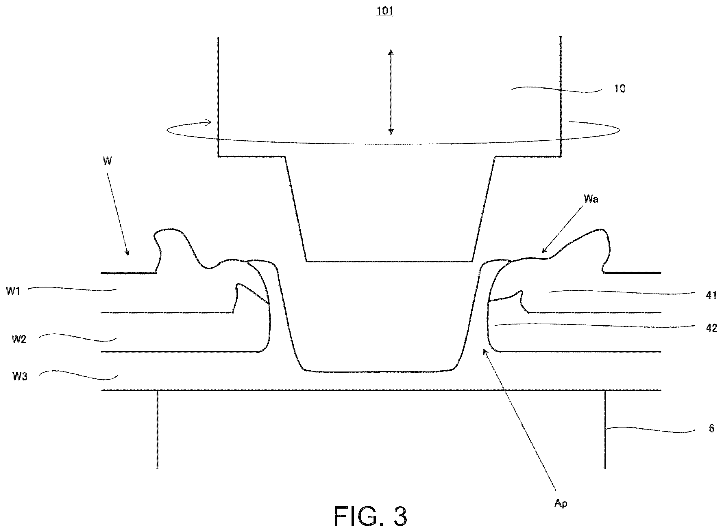 Patent US12496655 Figure 3 – Friction stir joining device, method of operating the same and joint structure