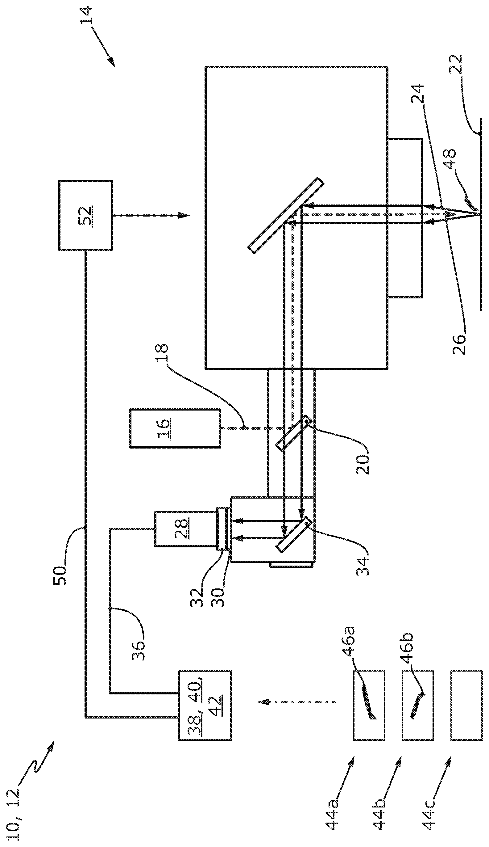 Patent US12496657 Figure 1 – Splatter detection by artificial intelligence during laser processing