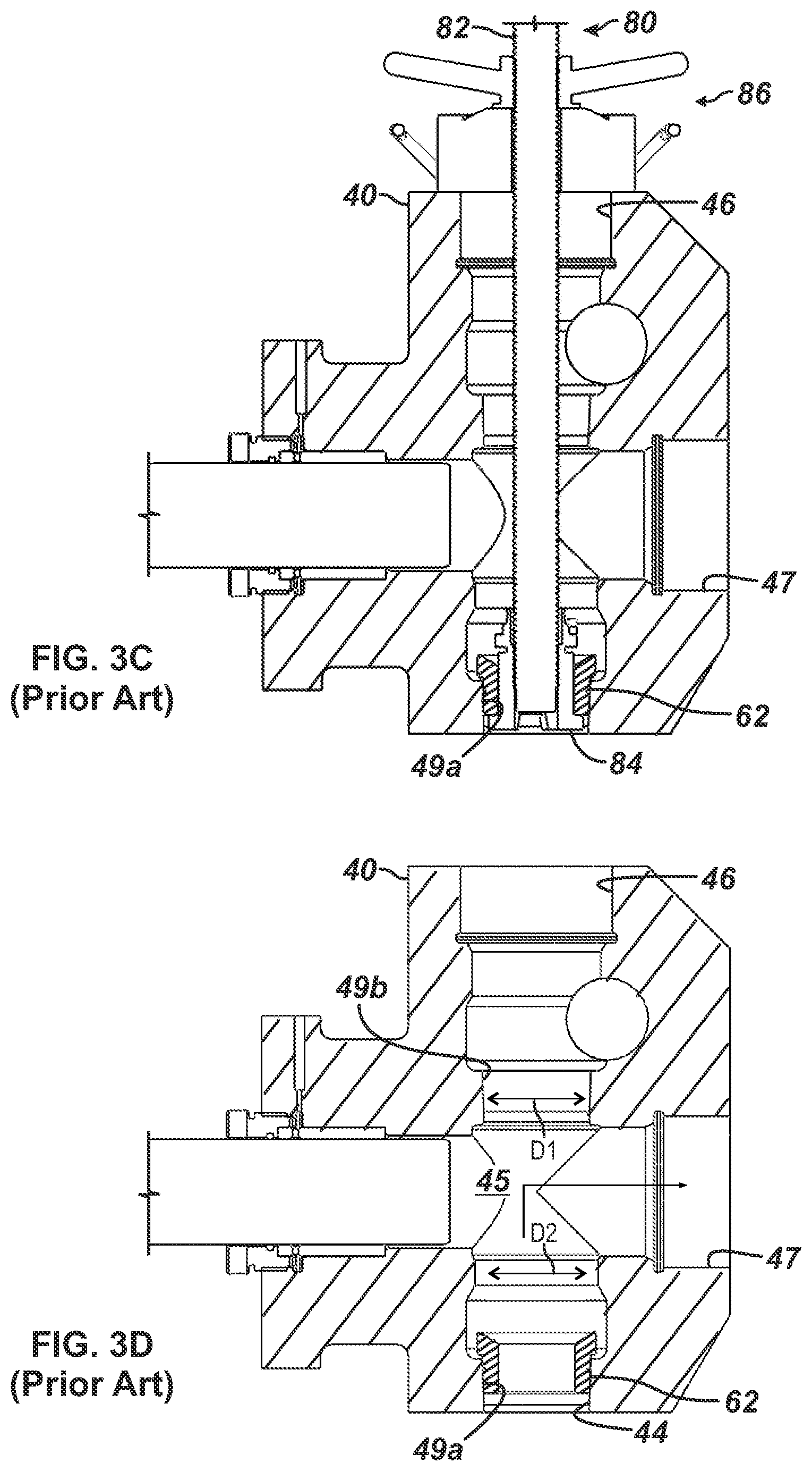 Patent US12496666 Figure 4 – Method for removal of valve seats within fluid end assembly