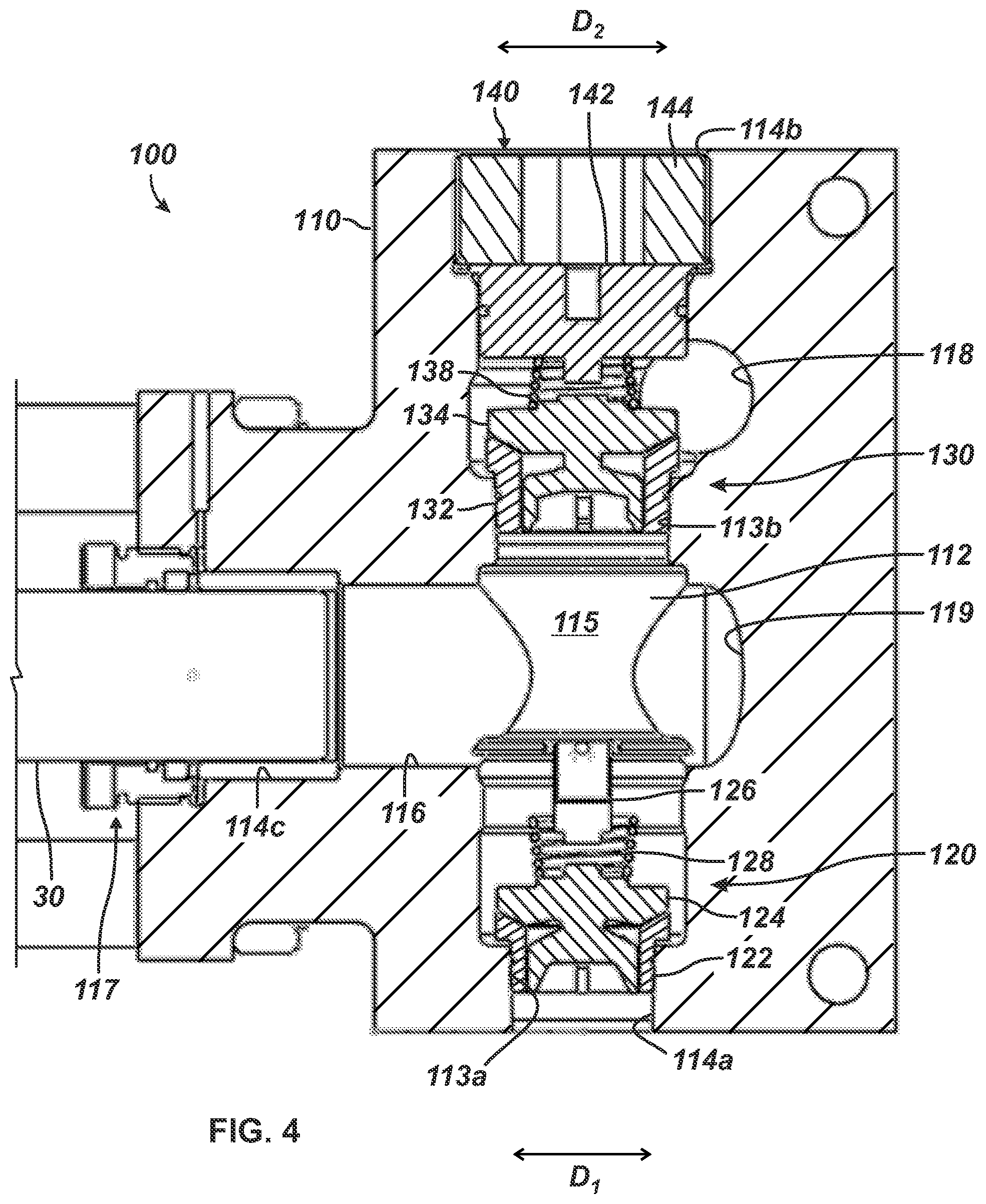 Patent US12496666 Figure 5 – Method for removal of valve seats within fluid end assembly
