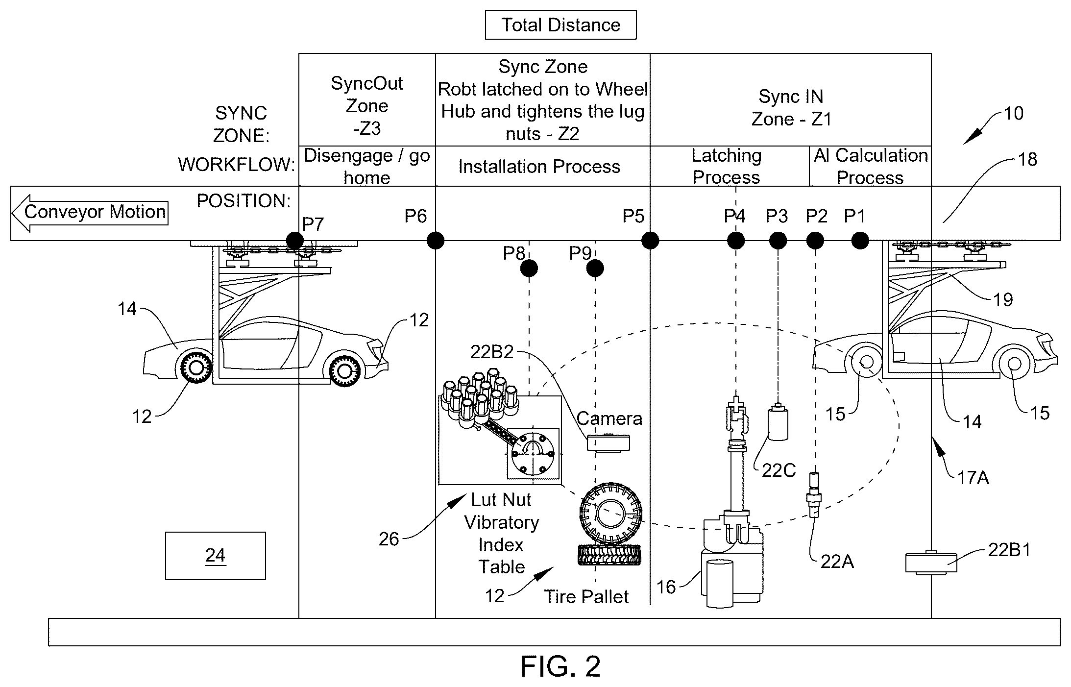 Patent US12496668 Figure 2 – Systems and methods for installing a first component to a second component in motion
