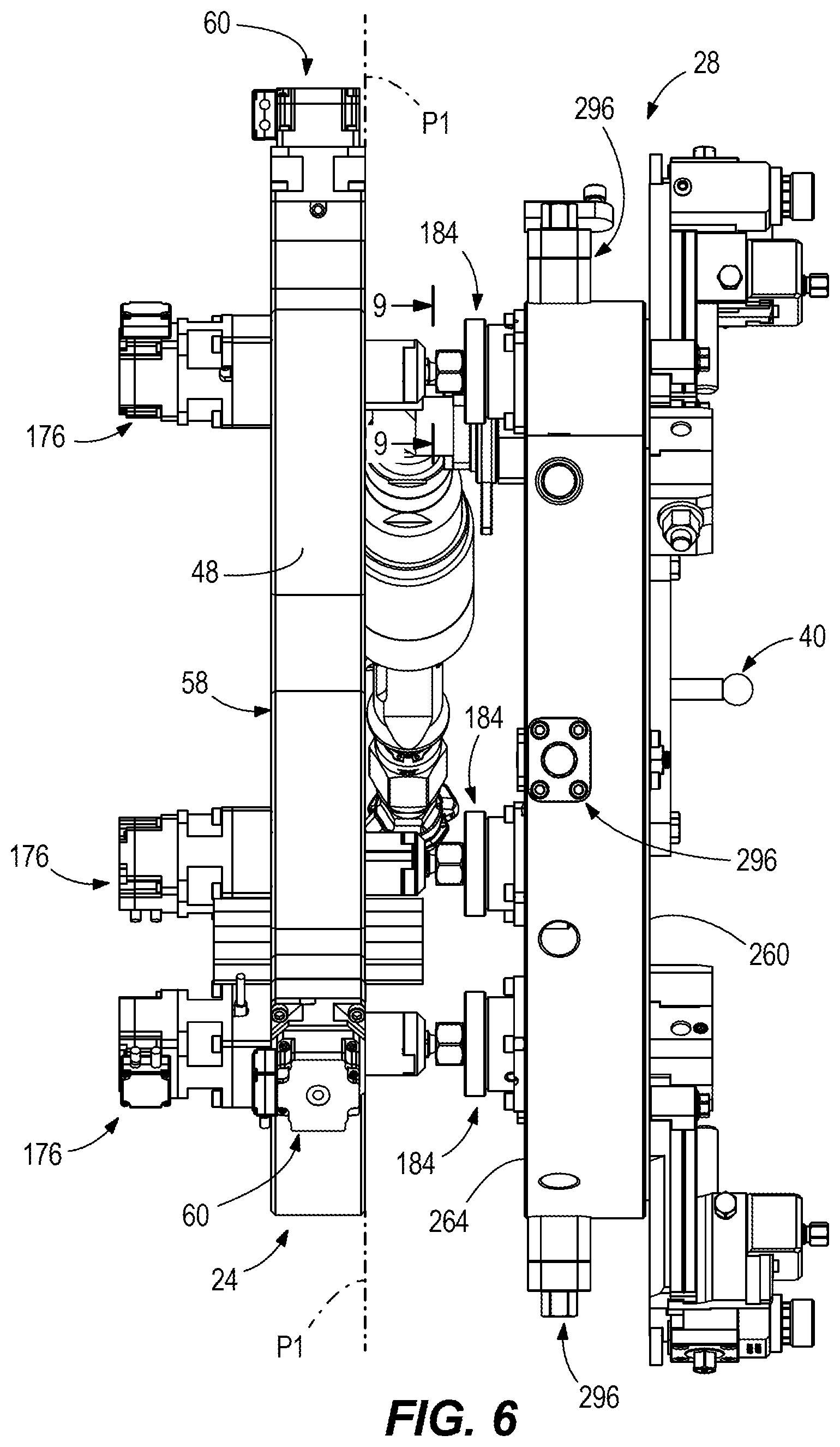 Patent US12496672 Figure 10 – Pipe machining system for positioning pipe machining apparatus in three-dimensional coordinate system