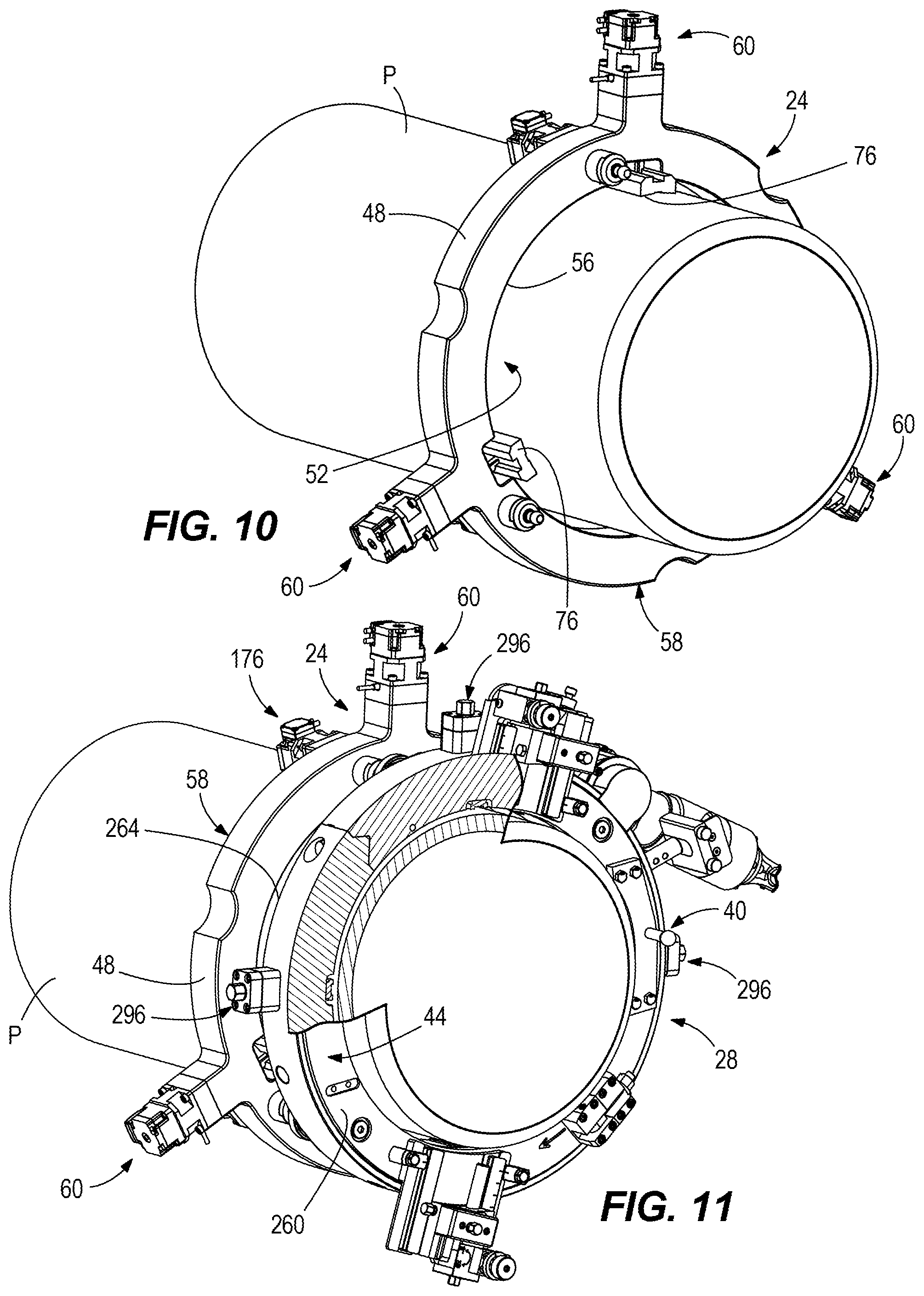 Patent US12496672 Figure 13 – Pipe machining system for positioning pipe machining apparatus in three-dimensional coordinate system