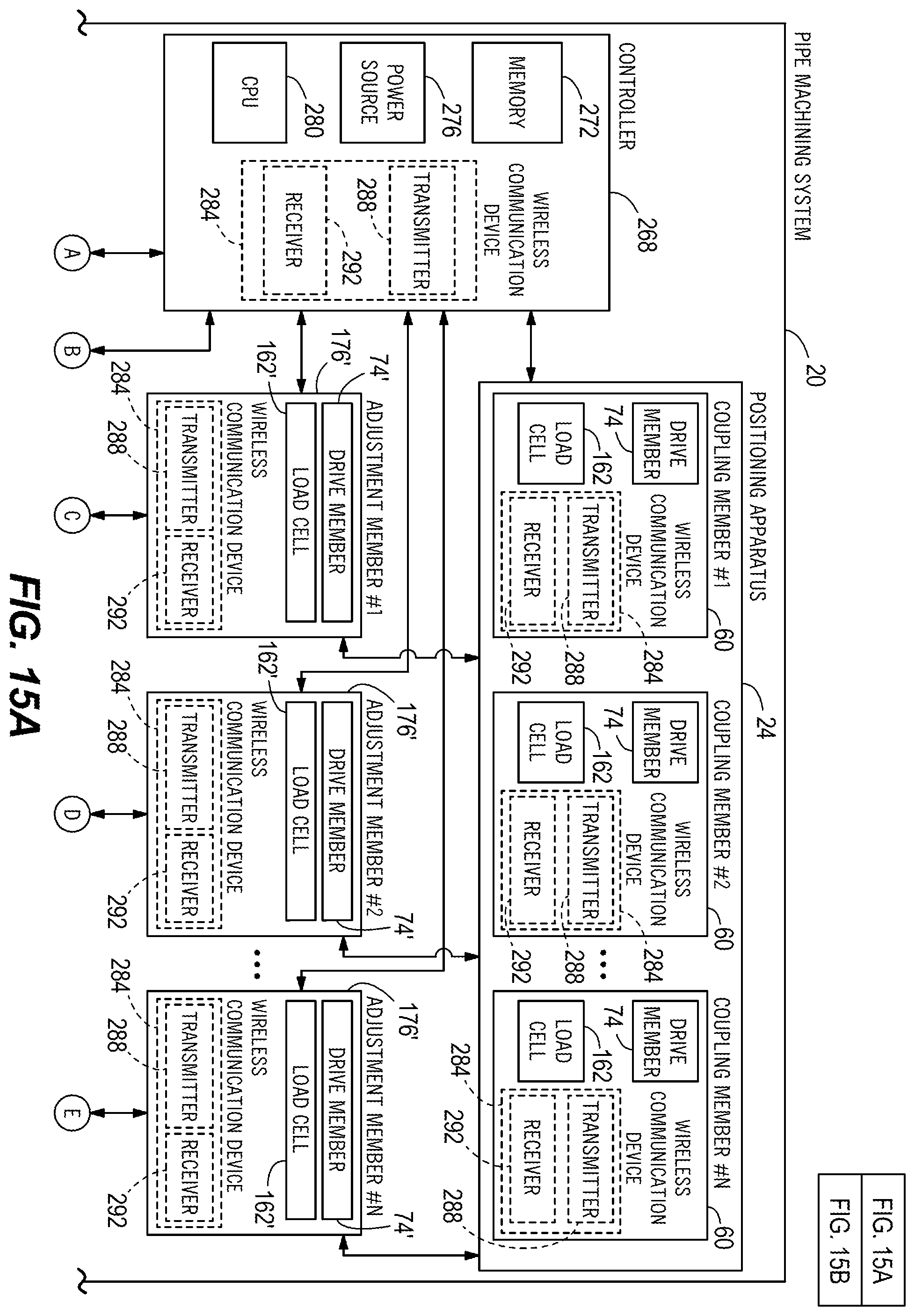 Patent US12496672 Figure 17 – Pipe machining system for positioning pipe machining apparatus in three-dimensional coordinate system