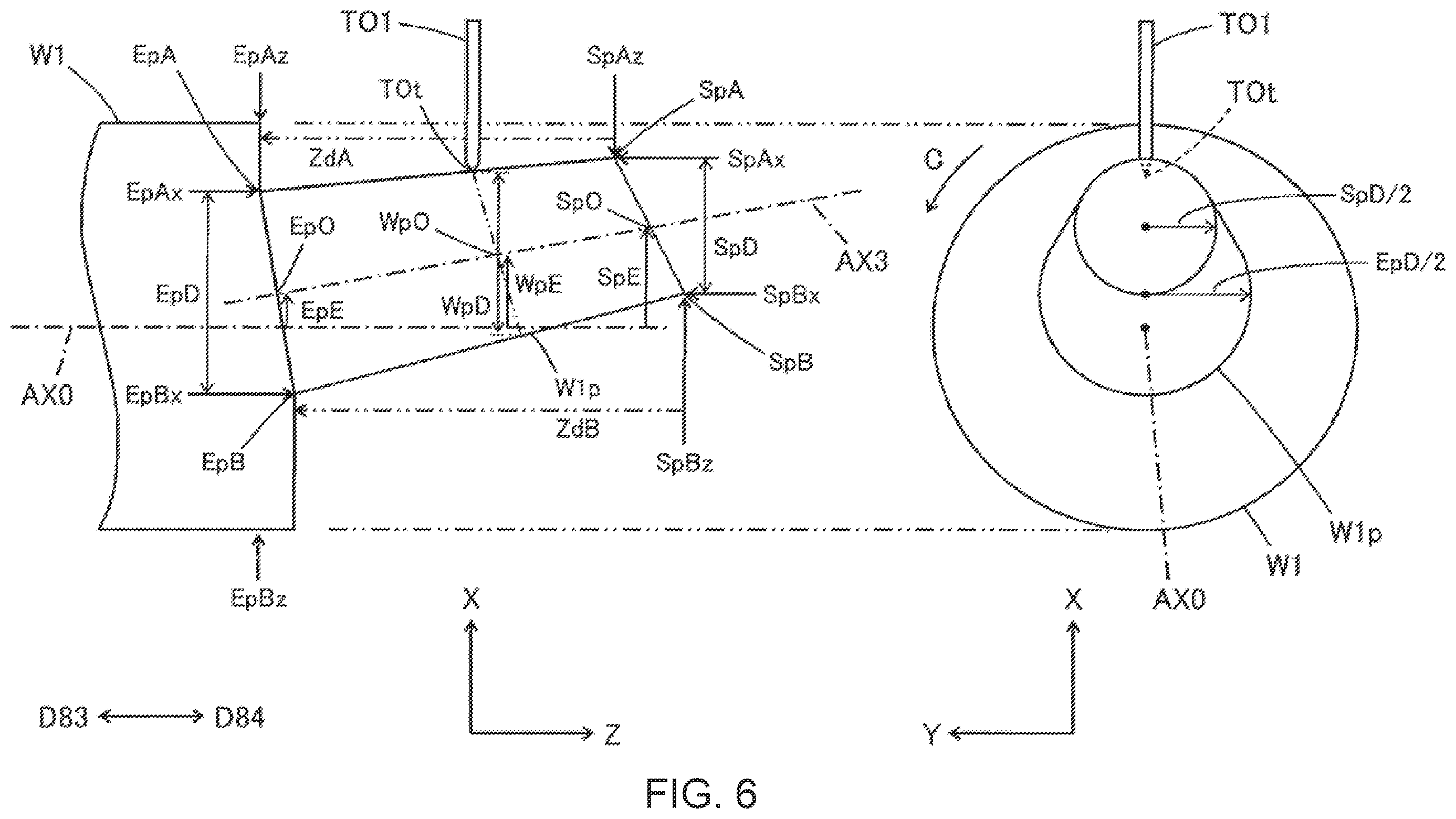 Patent US12496673 Figure 6 – Machine tool and method of deciding tool moving path