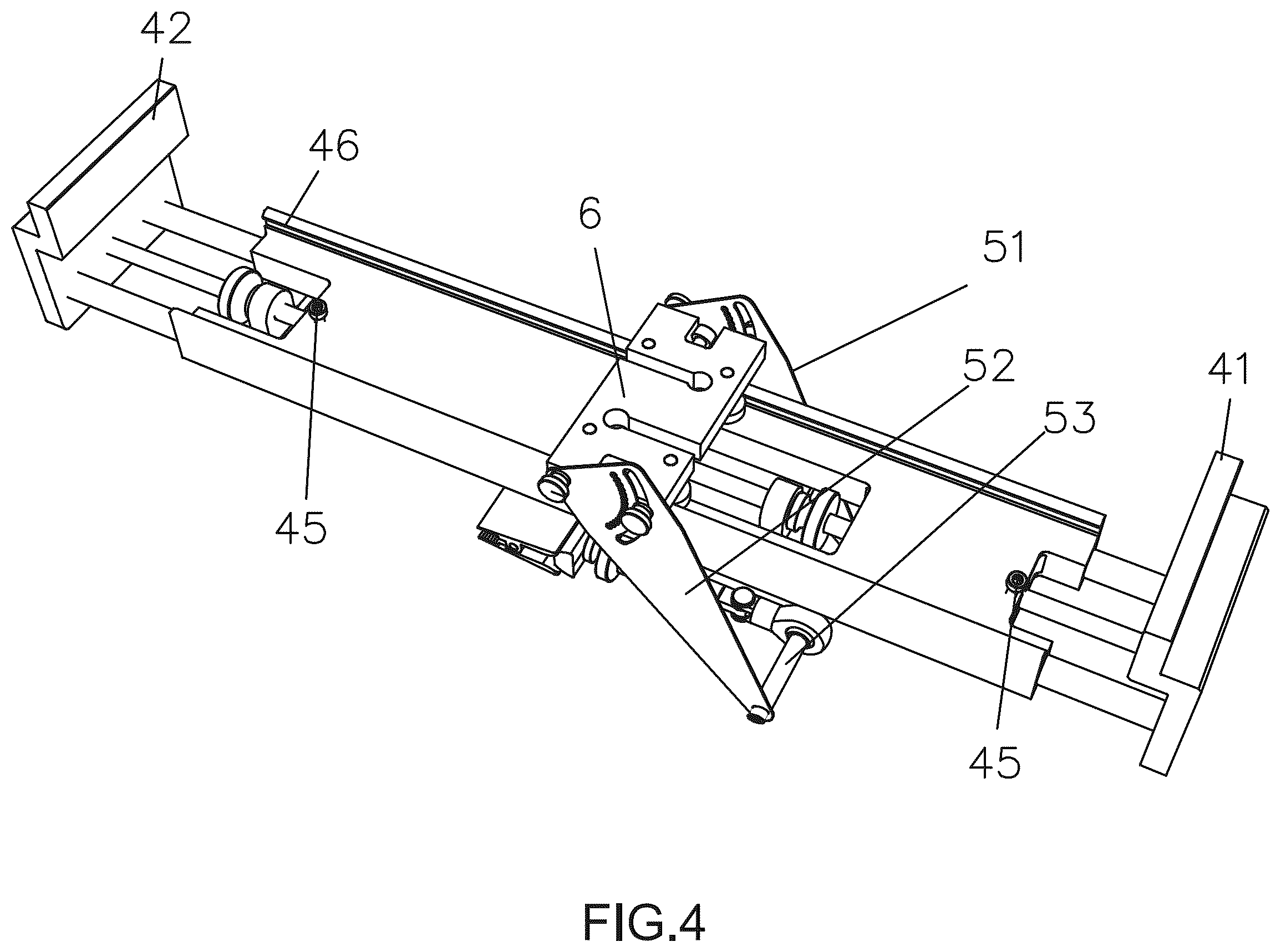 Patent US12496675 Figure 4 – Tool clamping assembly and sharpener