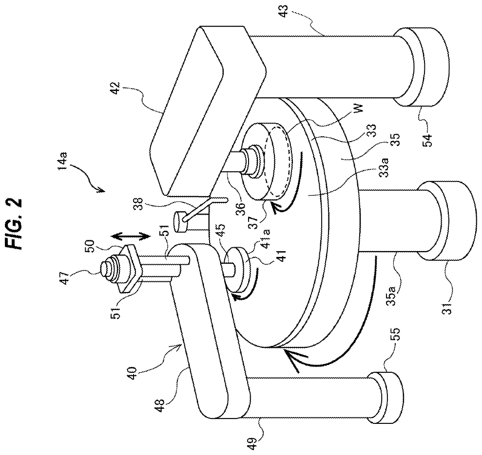 Patent US12496677 Figure 2 – Polishing apparatus and polishing method