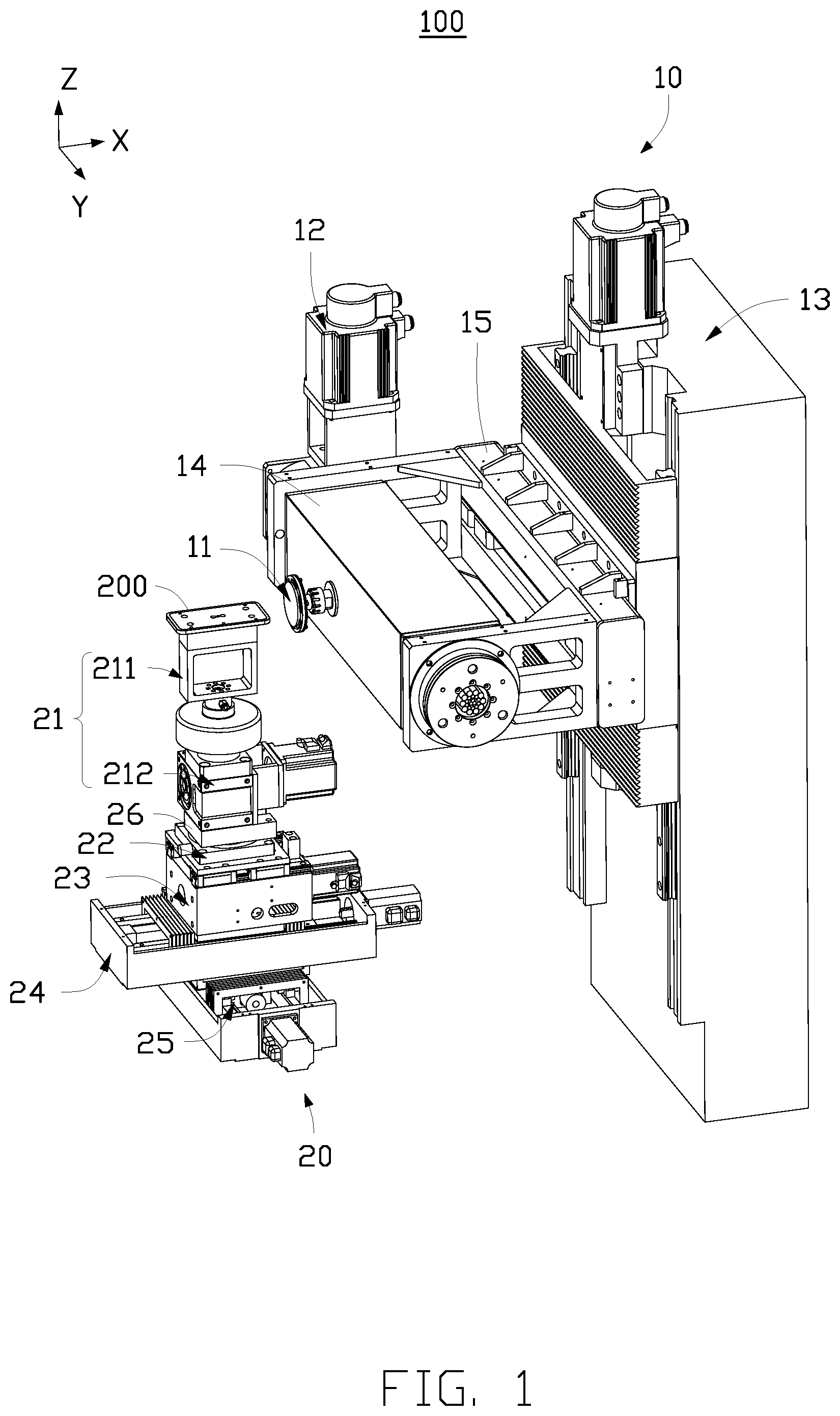 Patent US12496679 — Polishing fixing device and polishing apparatus — Figure 1