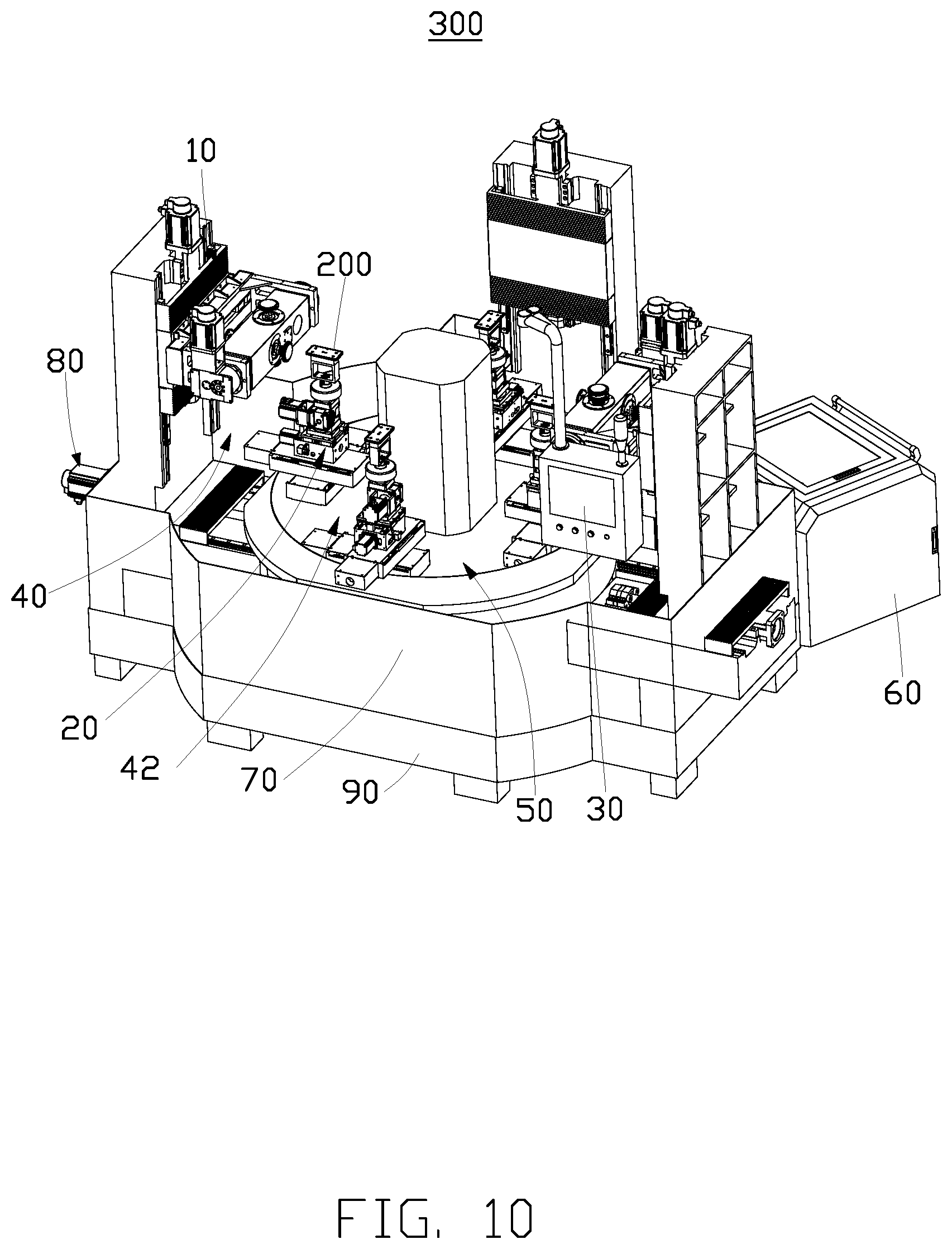 Patent US12496679 Figure 10 – Polishing fixing device and polishing apparatus