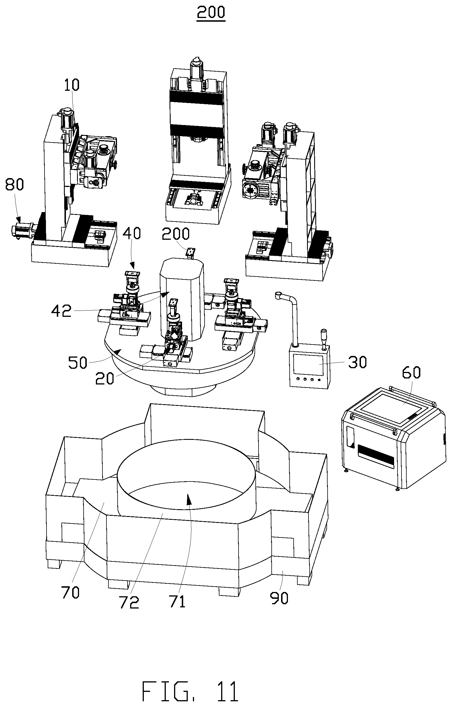 Patent US12496679 Figure 11 – Polishing fixing device and polishing apparatus