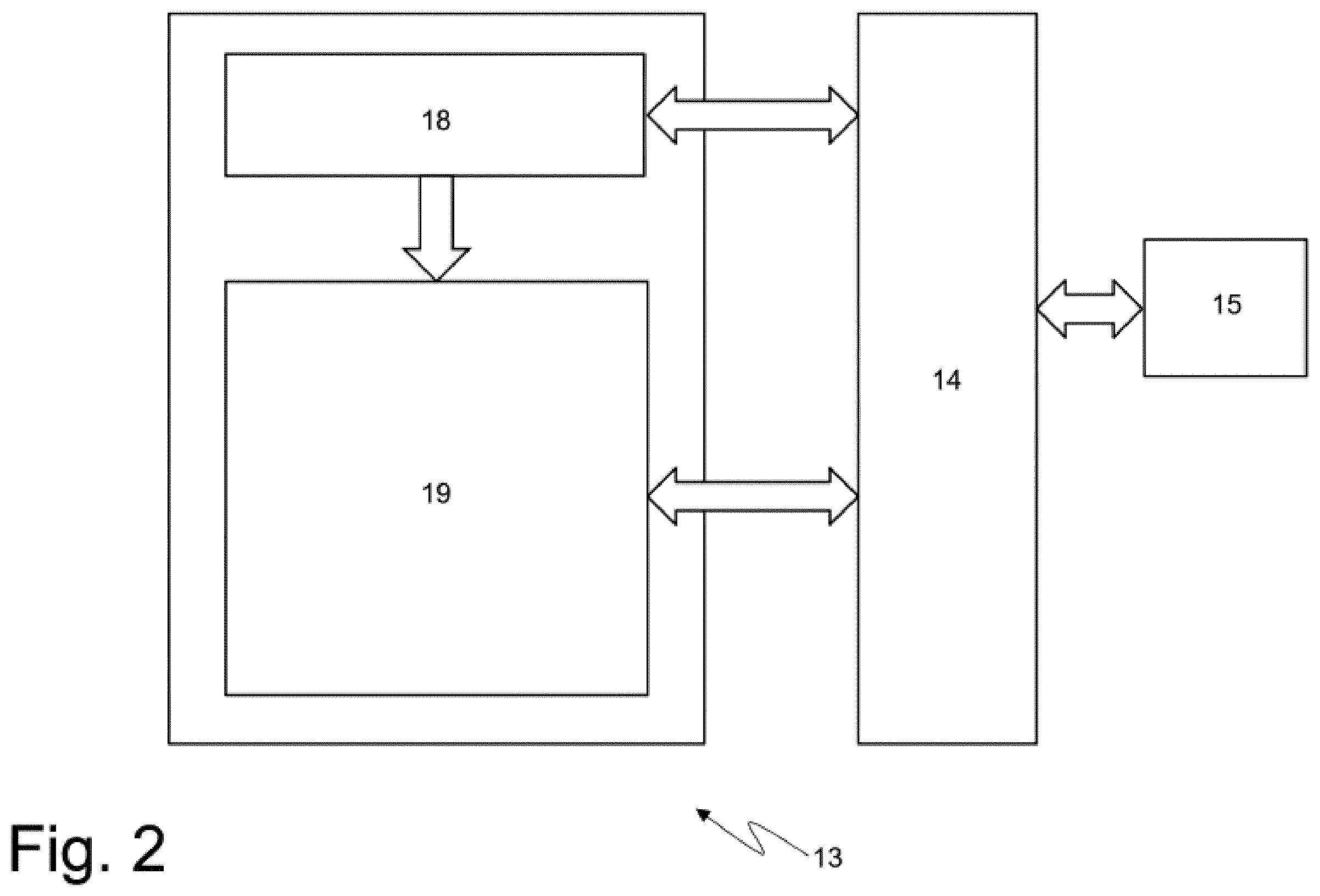 Patent US12496681 Figure 2 – Balancing system for a rotating spindle of a machine tool and relative control method