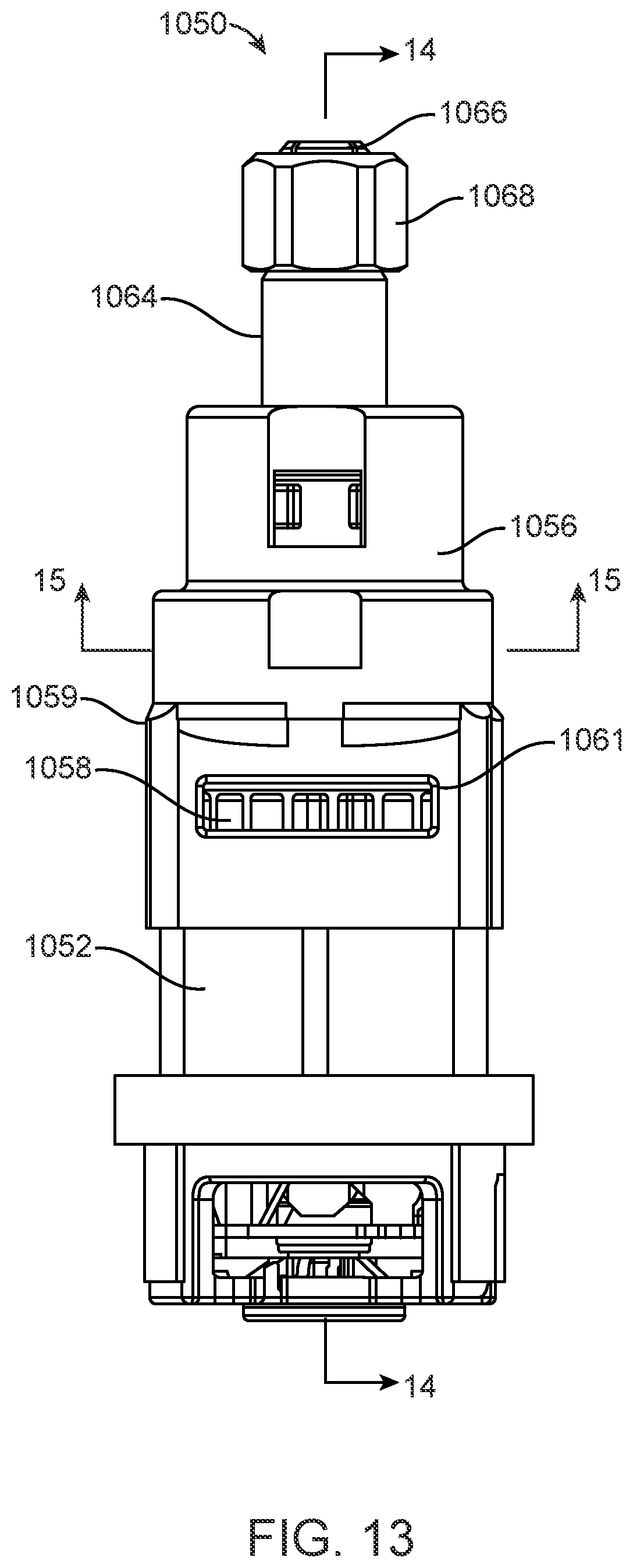 Patent US12496682 Figure 13 – Die grinder with an offset gear transmission