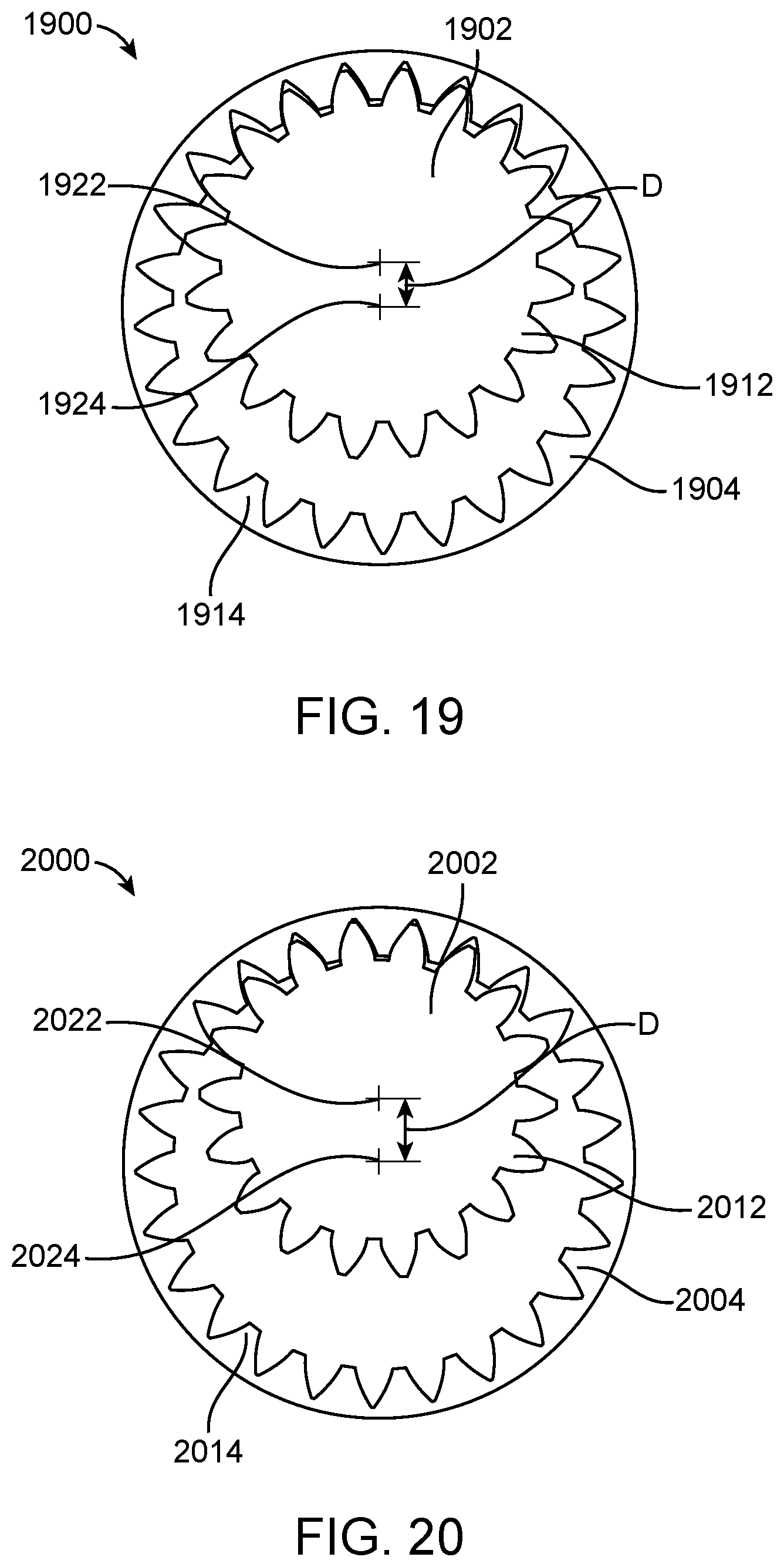 Patent US12496682 Figure 19 – Die grinder with an offset gear transmission