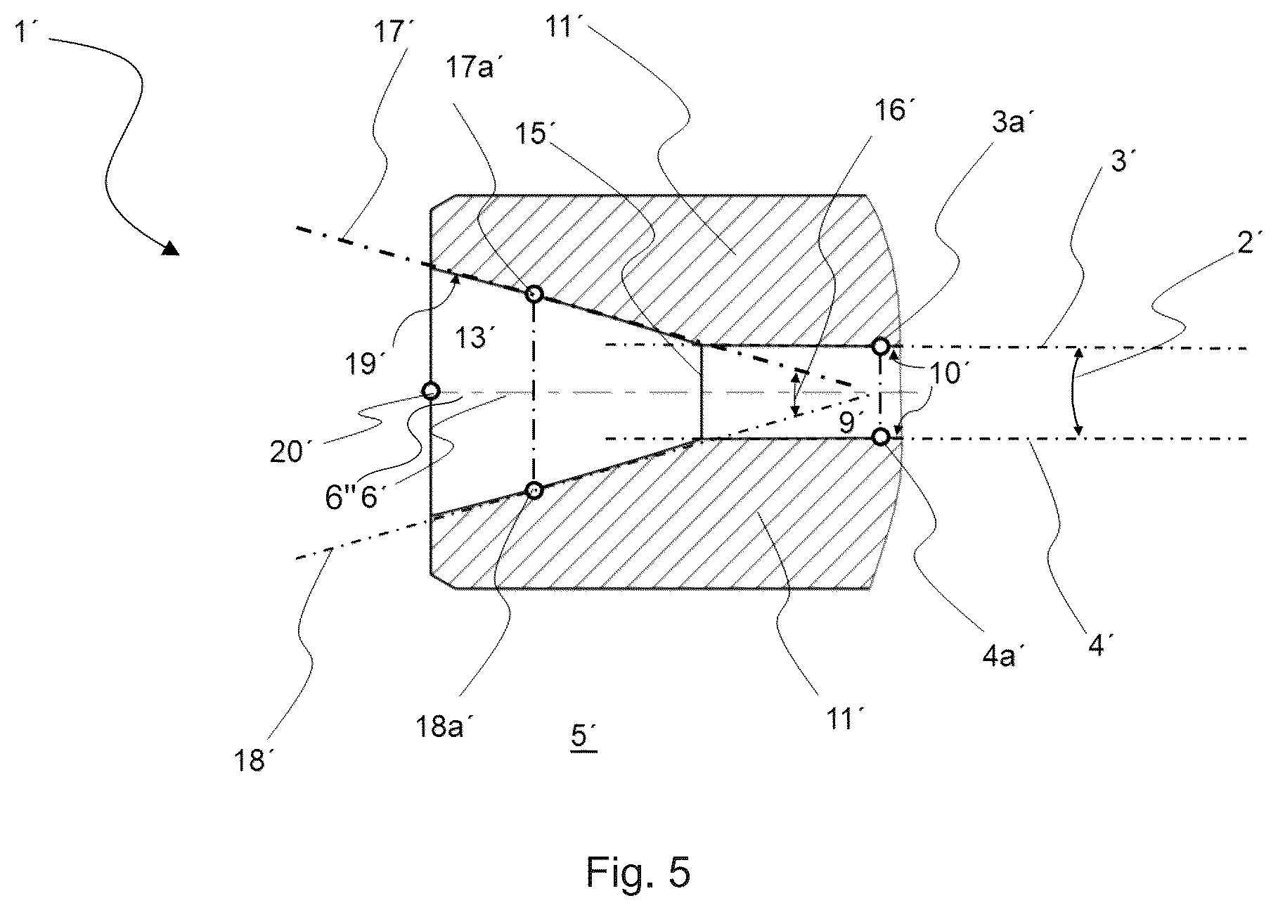 Patent US12496684 Figure 3 – Focusing tube, and use thereof