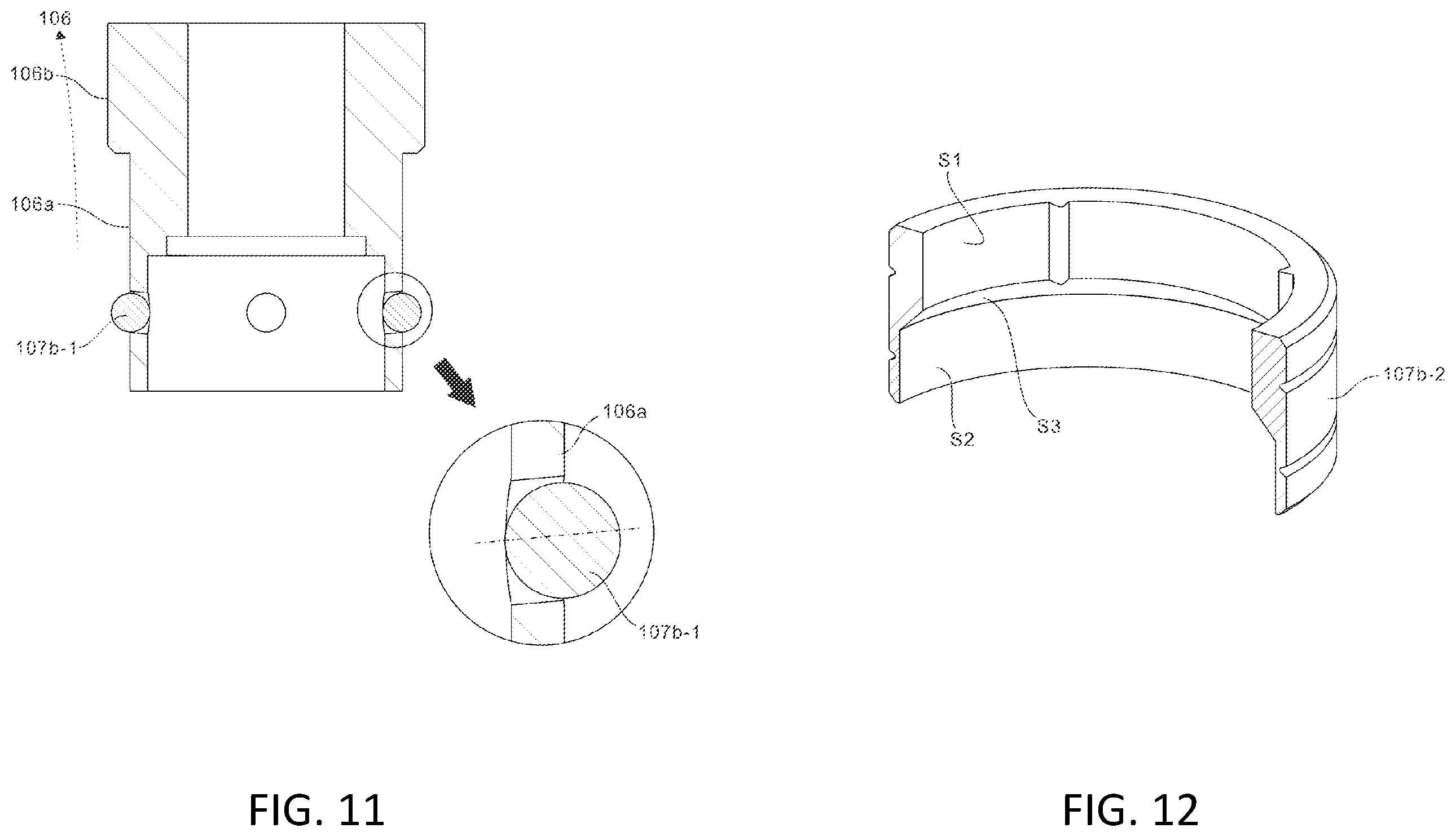 Patent US12496685 Figure 6 – Abrasive water jet nozzle for strengthening