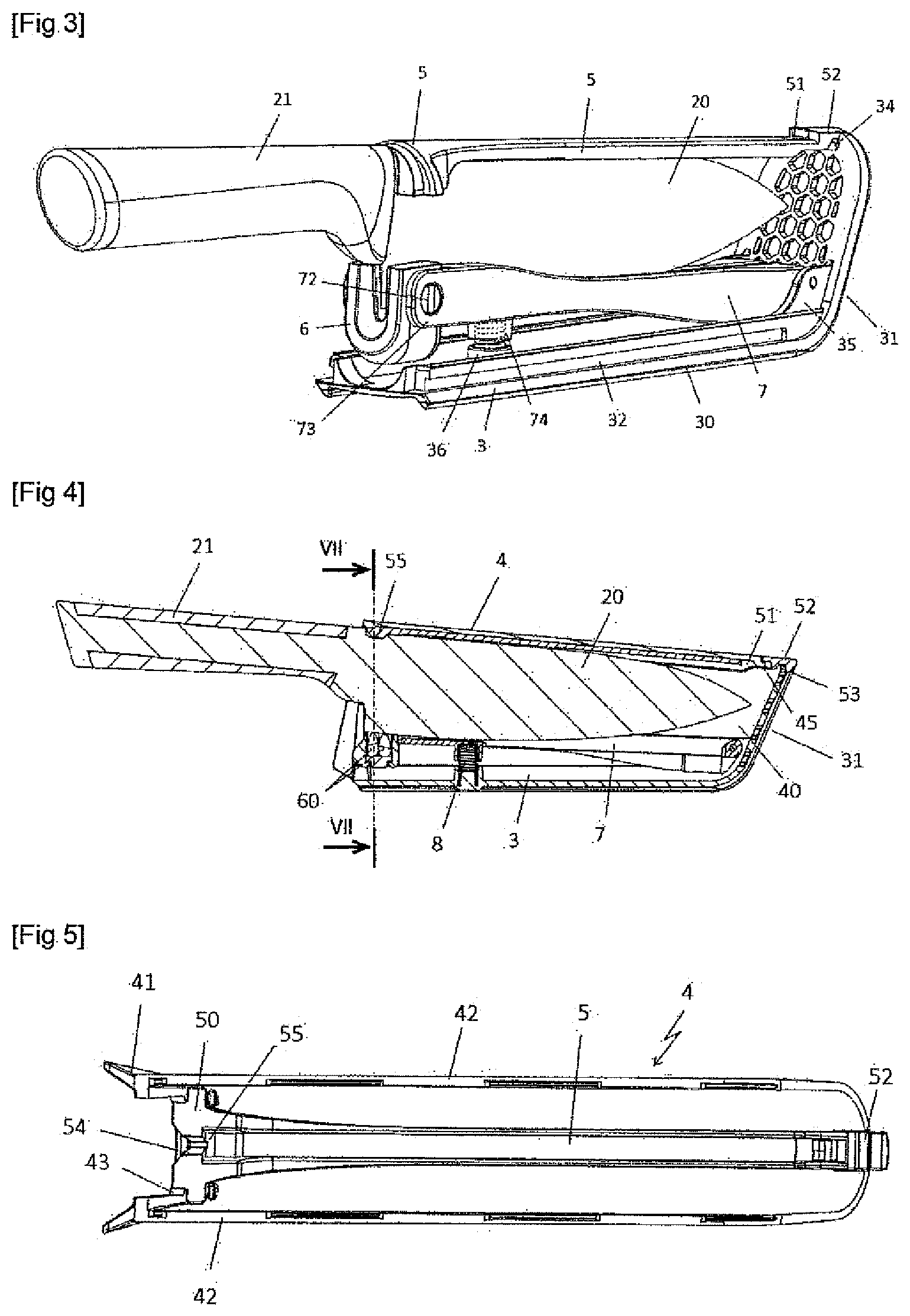 Patent US12496687 Figure 2 – Sharpening sheath adapted to receive a knife, and combination of such a sheath and a knife