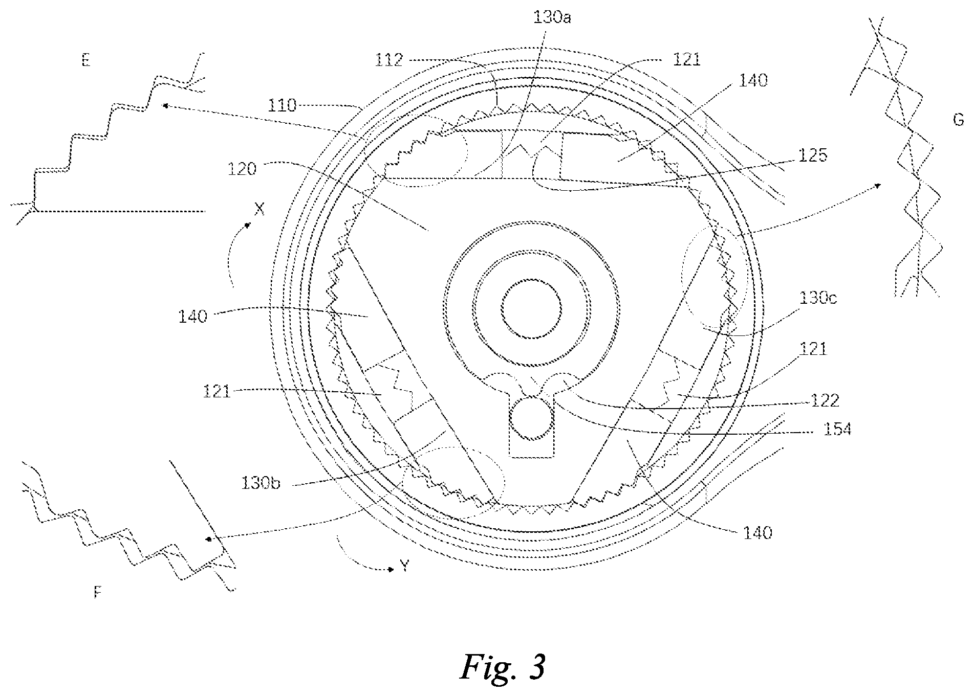 Patent US12496688 Figure 2 – Ratchet mechanism and hand tool
