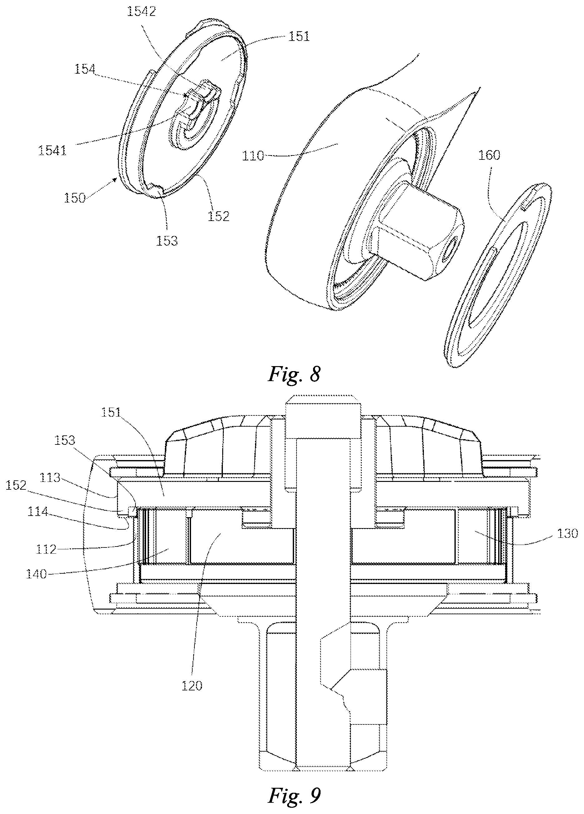 Patent US12496688 Figure 6 – Ratchet mechanism and hand tool